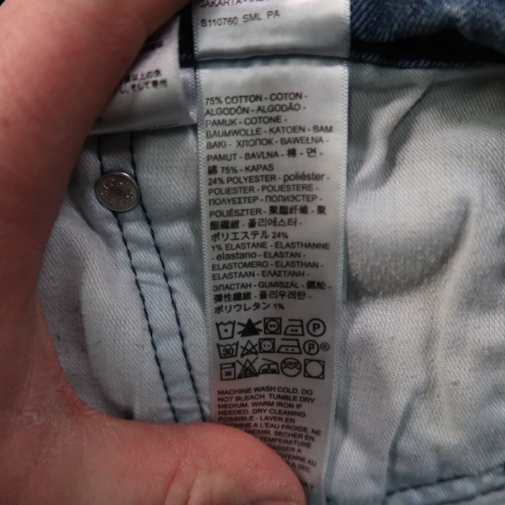 Levi's VINTAGE Levi's 550 Jeans Men 38x32 Relaxed Straight Blue Denim 5-Pocket Zipper Button Logo Jeans Men Size US 38 / EU 54 - 5 Thumbnail