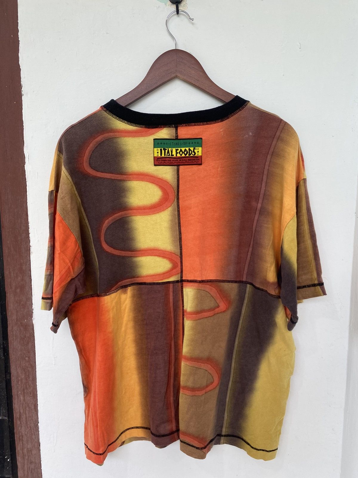 Japanese Brand × Vintage Vintage Rare Izu Shimoda Art Made in Bali Indonesia T shirt Size US M / EU 48-50 / 2 - 3 Thumbnail