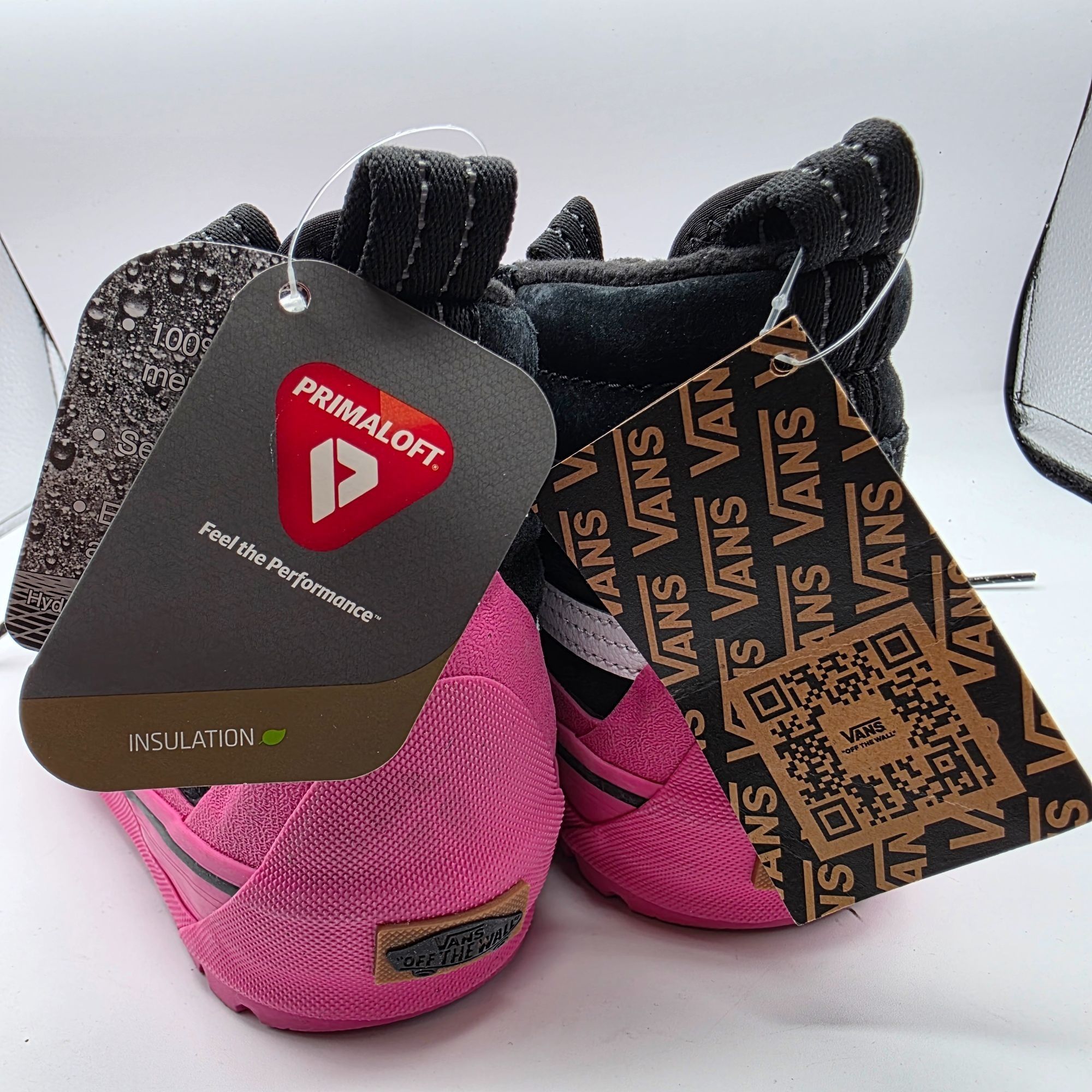 Vans Vans Sk8 Hi Dip MTE 2 Womens Size 7 Black Pink High Top Shoe Size US 7 / IT 37 - 8 Thumbnail