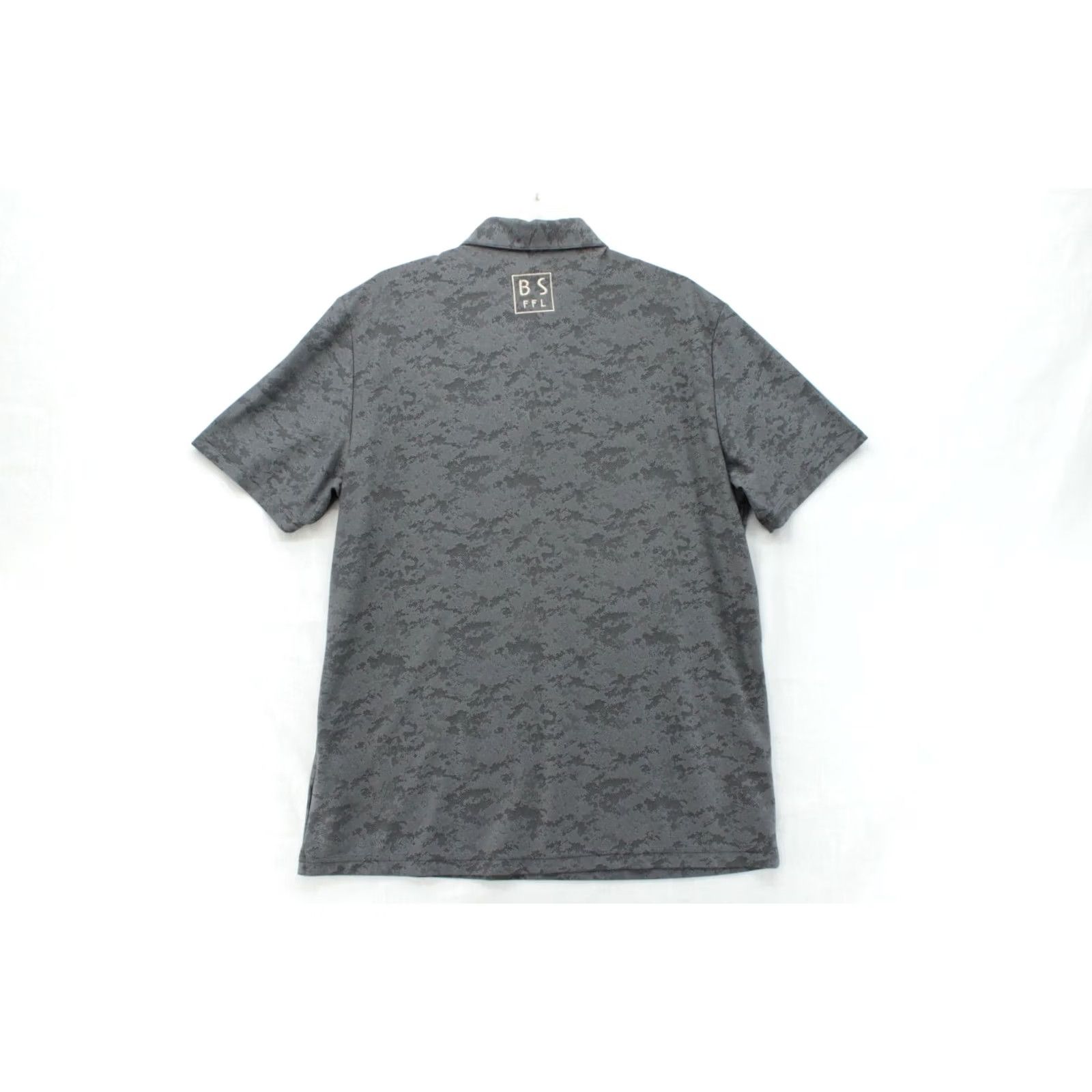 Adidas Adidas Polo Shirt Mens Large Gray Burst Jacquard Golf Lightweight Logo Preppy Size US L / EU 52-54 / 3 - 5 Thumbnail