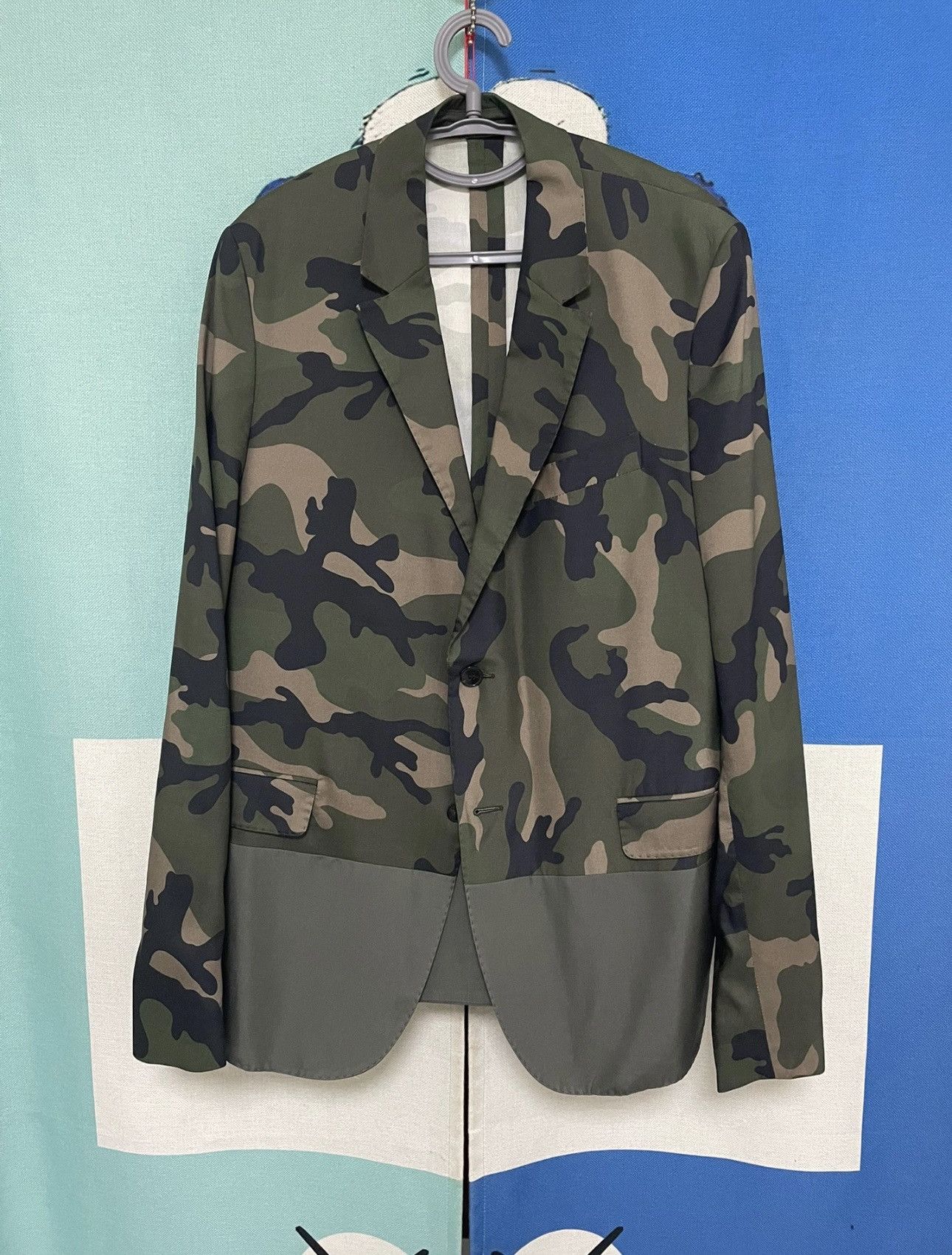 Valentino Valentino camouflage casual blazer Size 50S - 2 Thumbnail