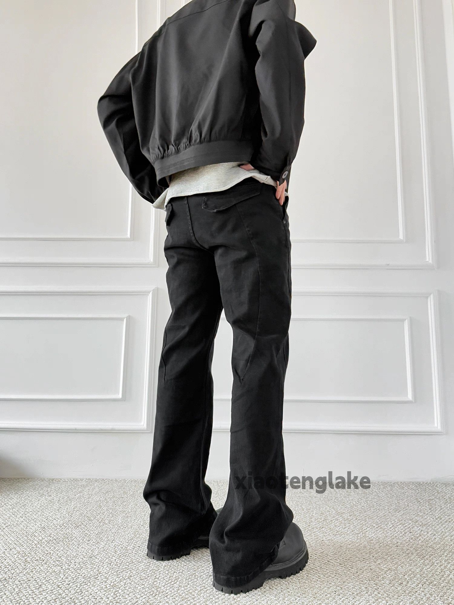 Vintage Unisex outdoor utility punk yuppie grunge flared jeans Size US 30 / EU 46 - 7 Thumbnail
