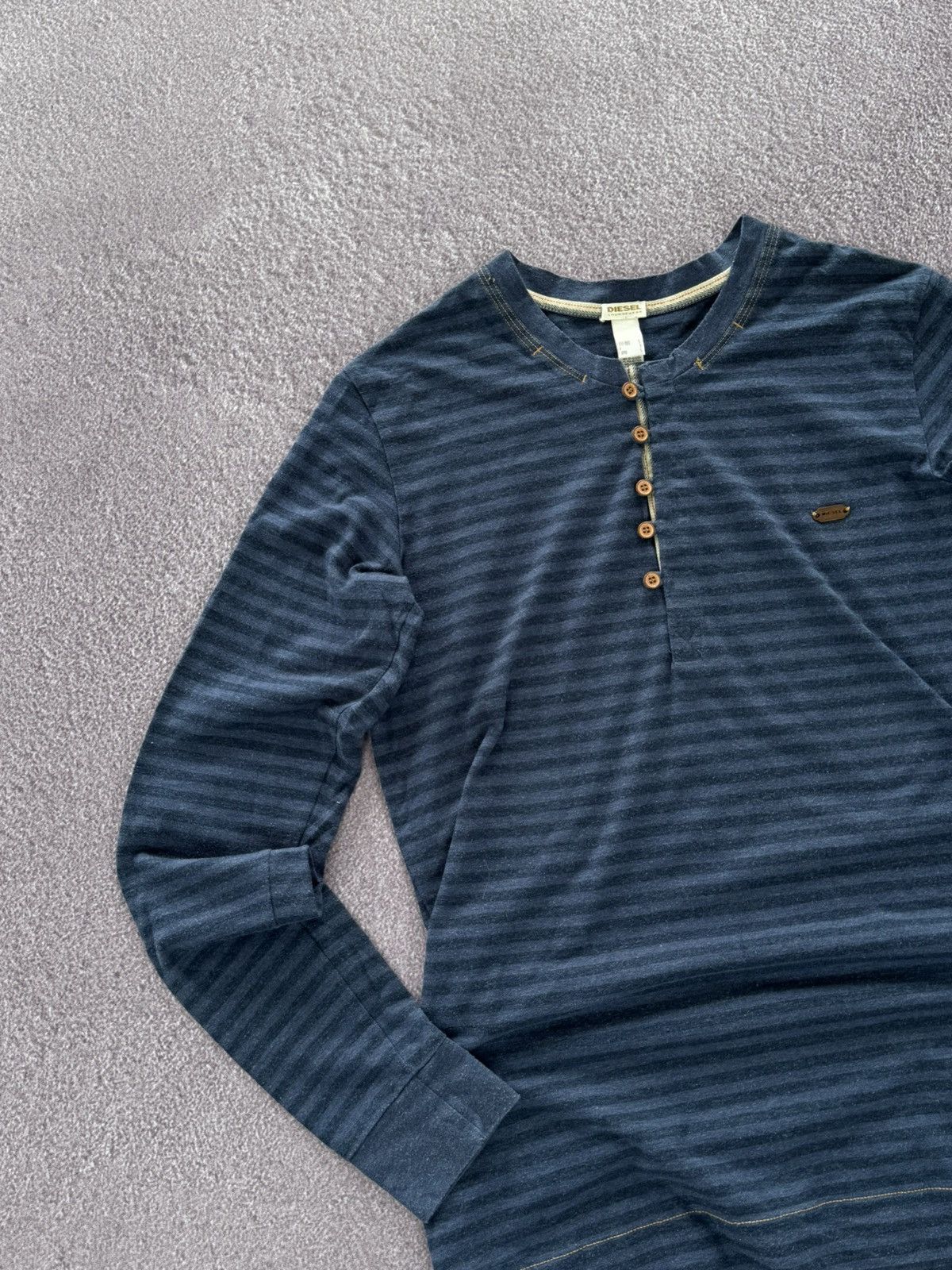 Diesel 00s Diesel Y2K Indian Vibe Button Up Long Sleeve Top Size S / US 4 / IT 40 - 4 Thumbnail