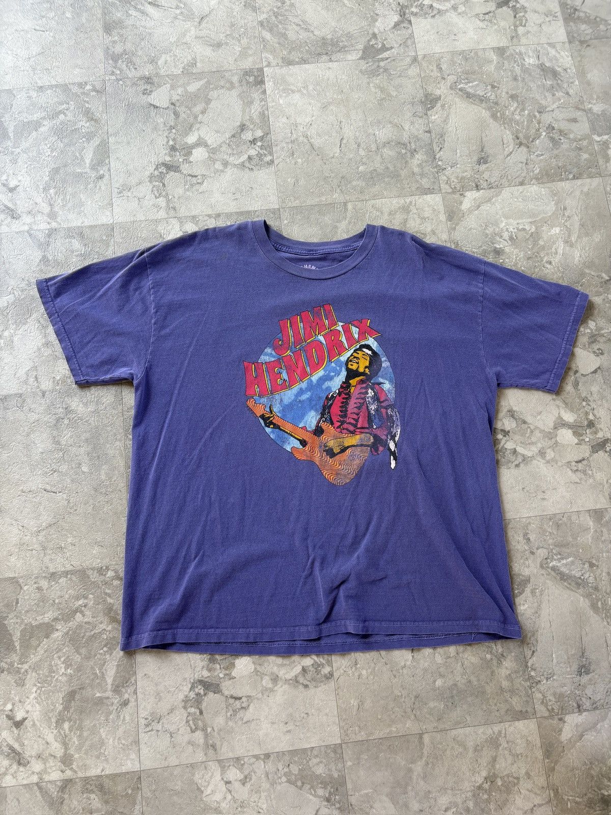 Vintage Vintage Jimmy Hendrix Tee Size US XL / EU 56 / 4 - 2 Thumbnail