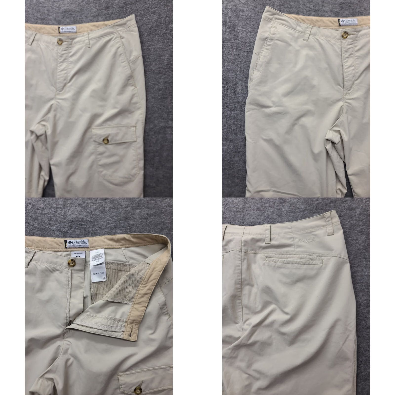 Vintage Columbia GRT Pants Womens 16x31 Relaxed Fit Straight Leg Cargo Gorpcore Hiking Shirt Size 38" / US 16 / IT 52 - 8 Thumbnail