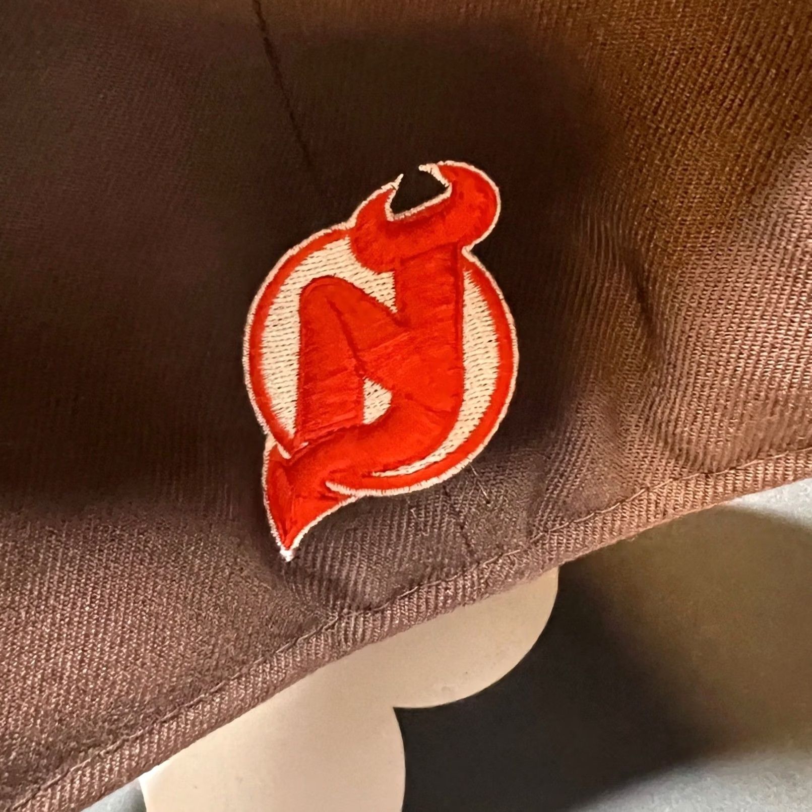 New Era New Era New Jersey Devils NHL Fitted Hat Size 7 Brown Orange 59FIFTY Cap Size US M / EU 48-50 / 2 - 5 Thumbnail