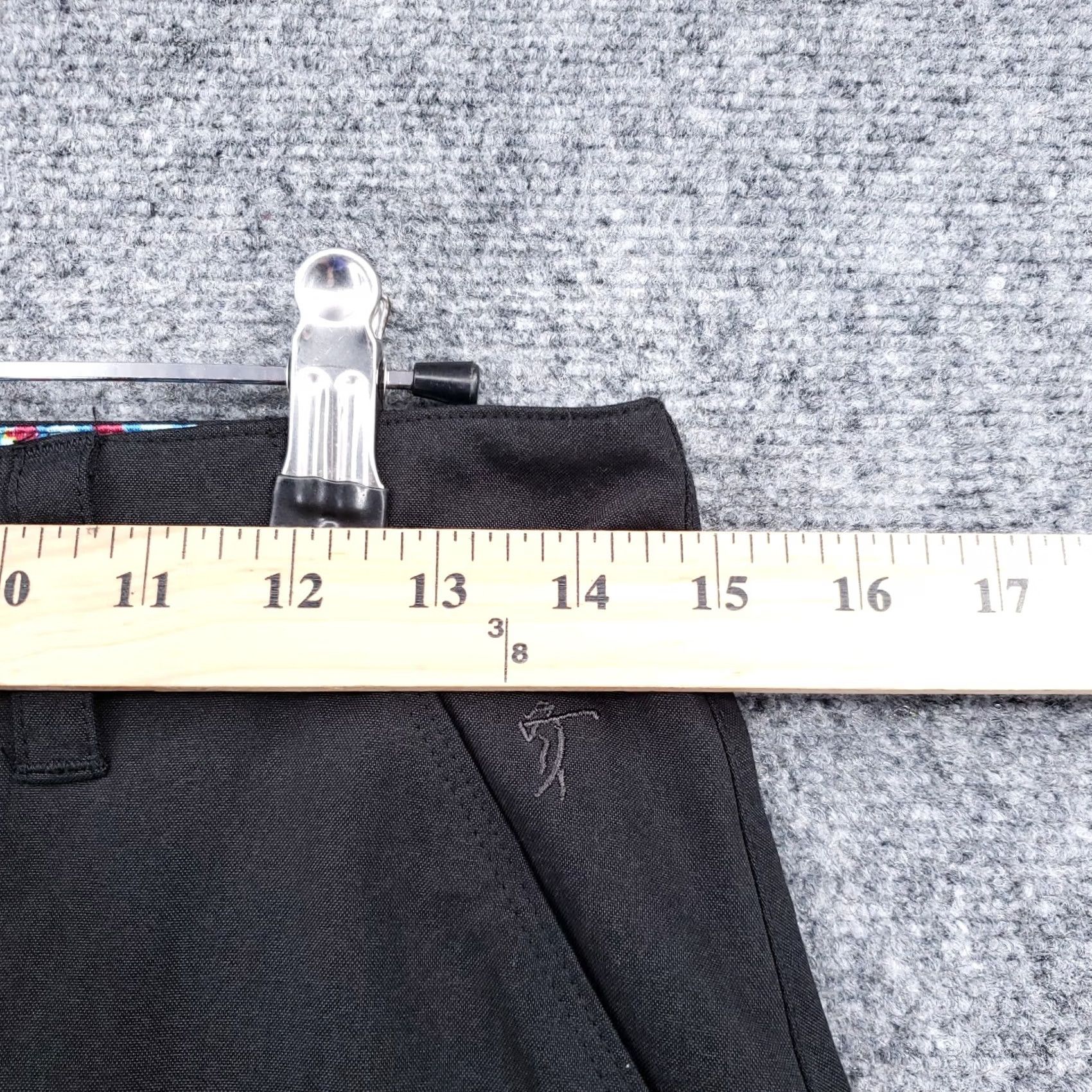 Vintage LPGA Skirt Womens 2 Black Mini Golf Skort Athletic Short Stretch Activewear Size 26" / US 2 / IT 38 - 6 Thumbnail