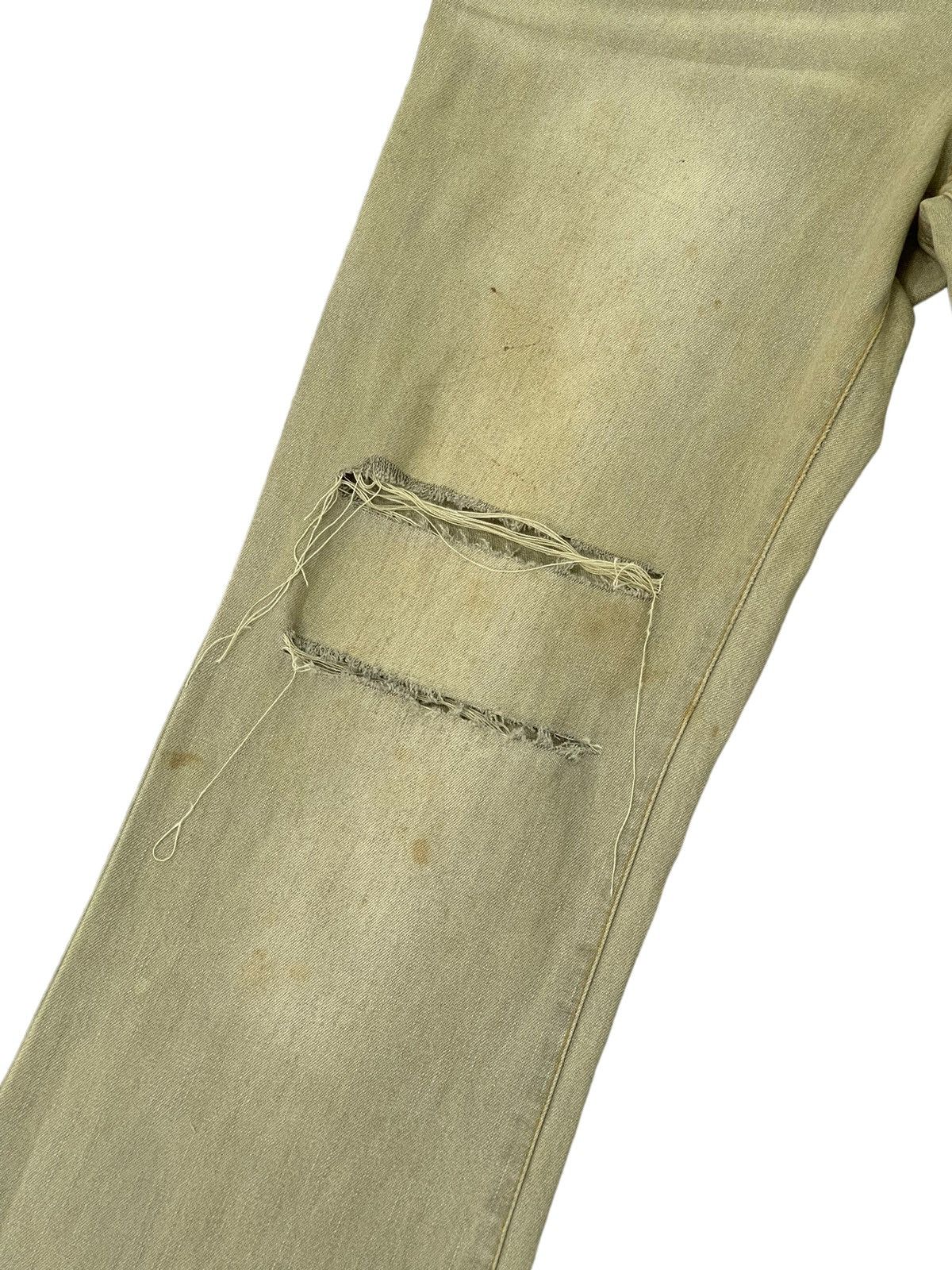 Tornado Mart Flare Jeans Tornado Mart Distress Dirty Faded Boot Cut 7🟦5 Size US 31 - 6 Thumbnail