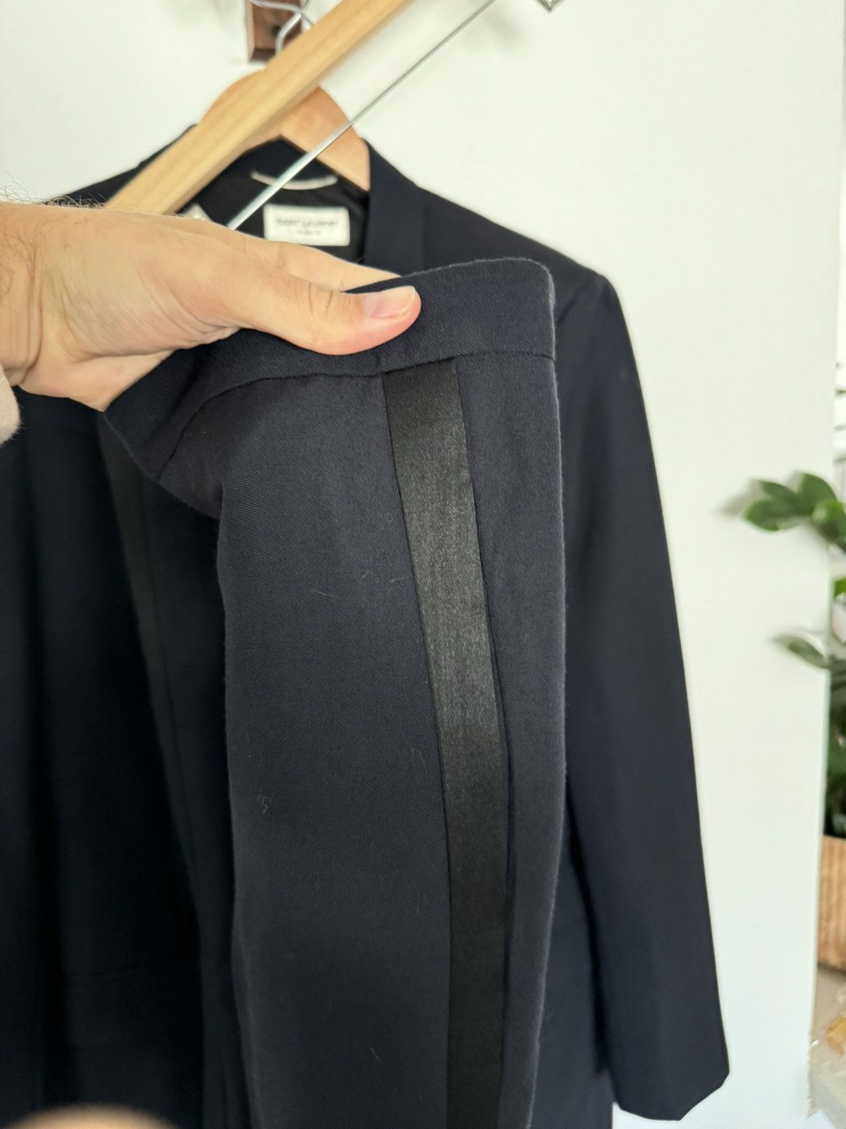 Saint Laurent Paris FW13 Peaked Le Smoking Suit Size 54R - 9 Thumbnail