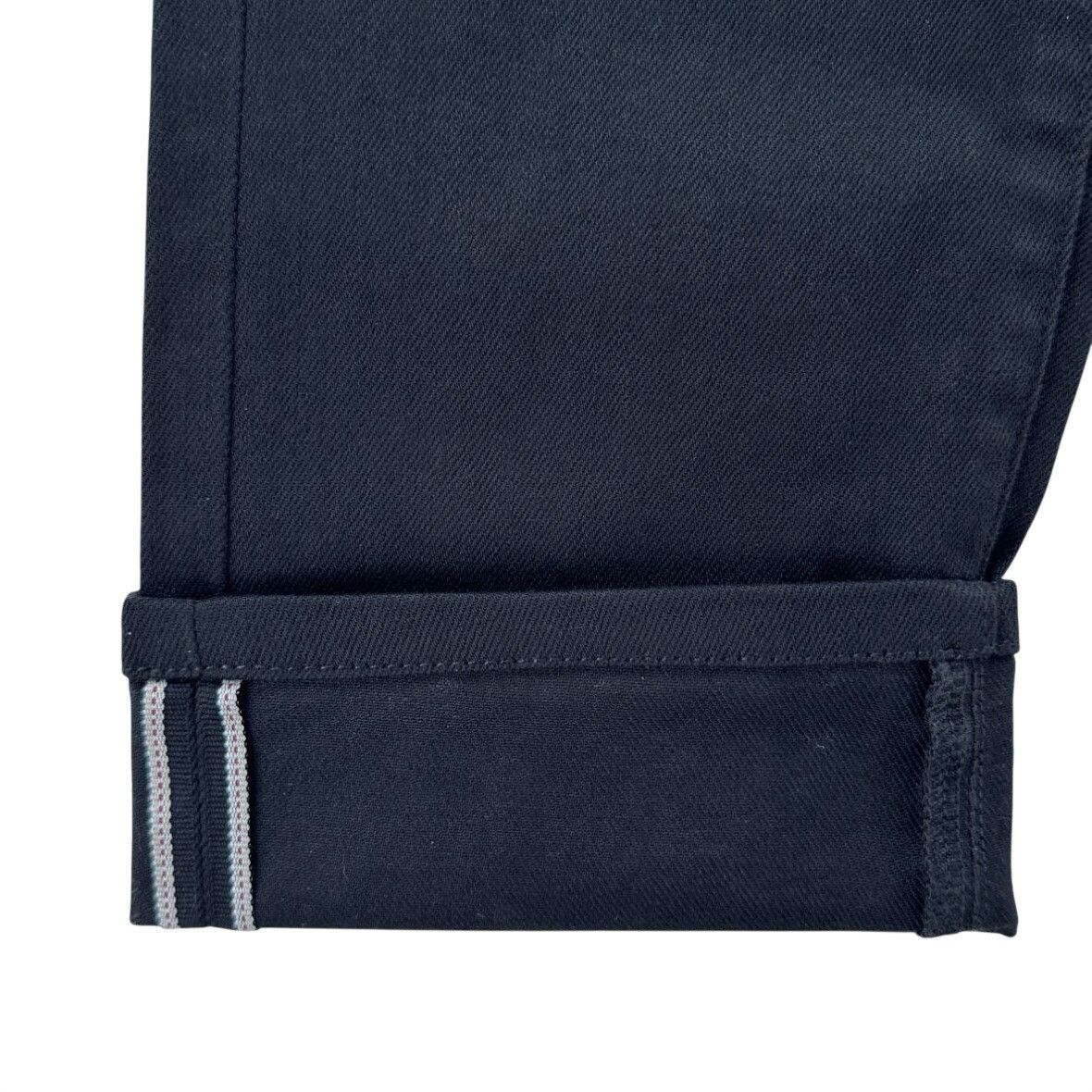 Uniqlo Uniqlo Black Slim Straight Selvedge Jeans 30 x 29 Size US 30 / EU 46 - 4 Thumbnail