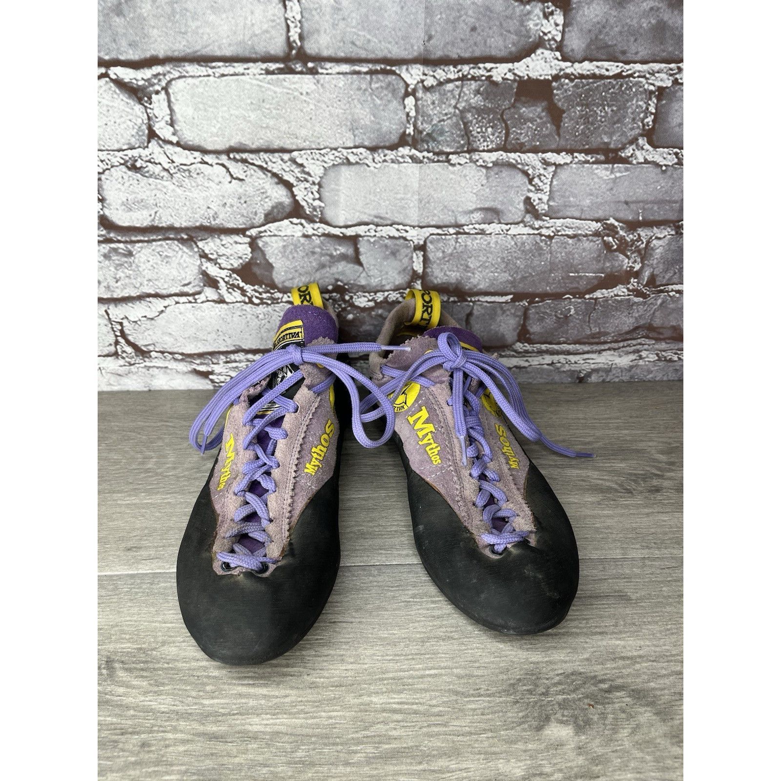 La Sportiva La Sportiva Mythos Climbing Shoes Purple Rock Climb Sneakers Size US 9 / EU 42 - 14 Thumbnail