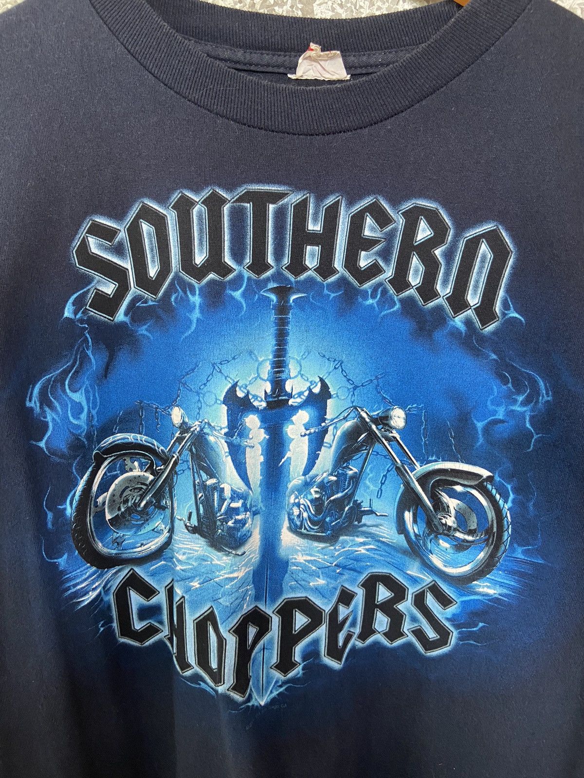 West Coast Choppers 🔥 Vintage Southern Choppers t shirt Size US L / EU 52-54 / 3 - 3 Thumbnail