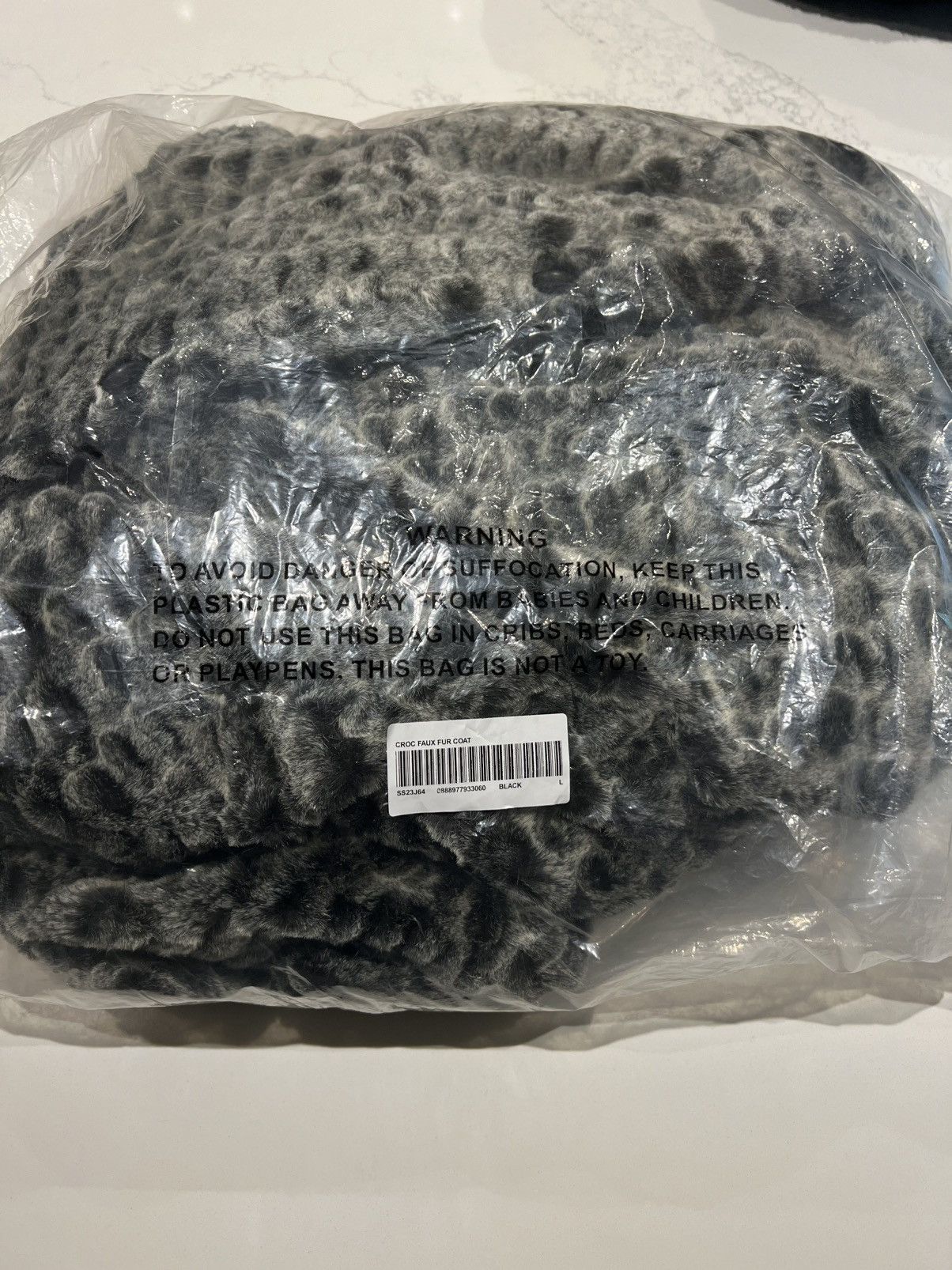 Goretex Supreme Croc Faux Fur Overcoat Size Large Size US L / EU 52-54 / 3 - 6 Thumbnail