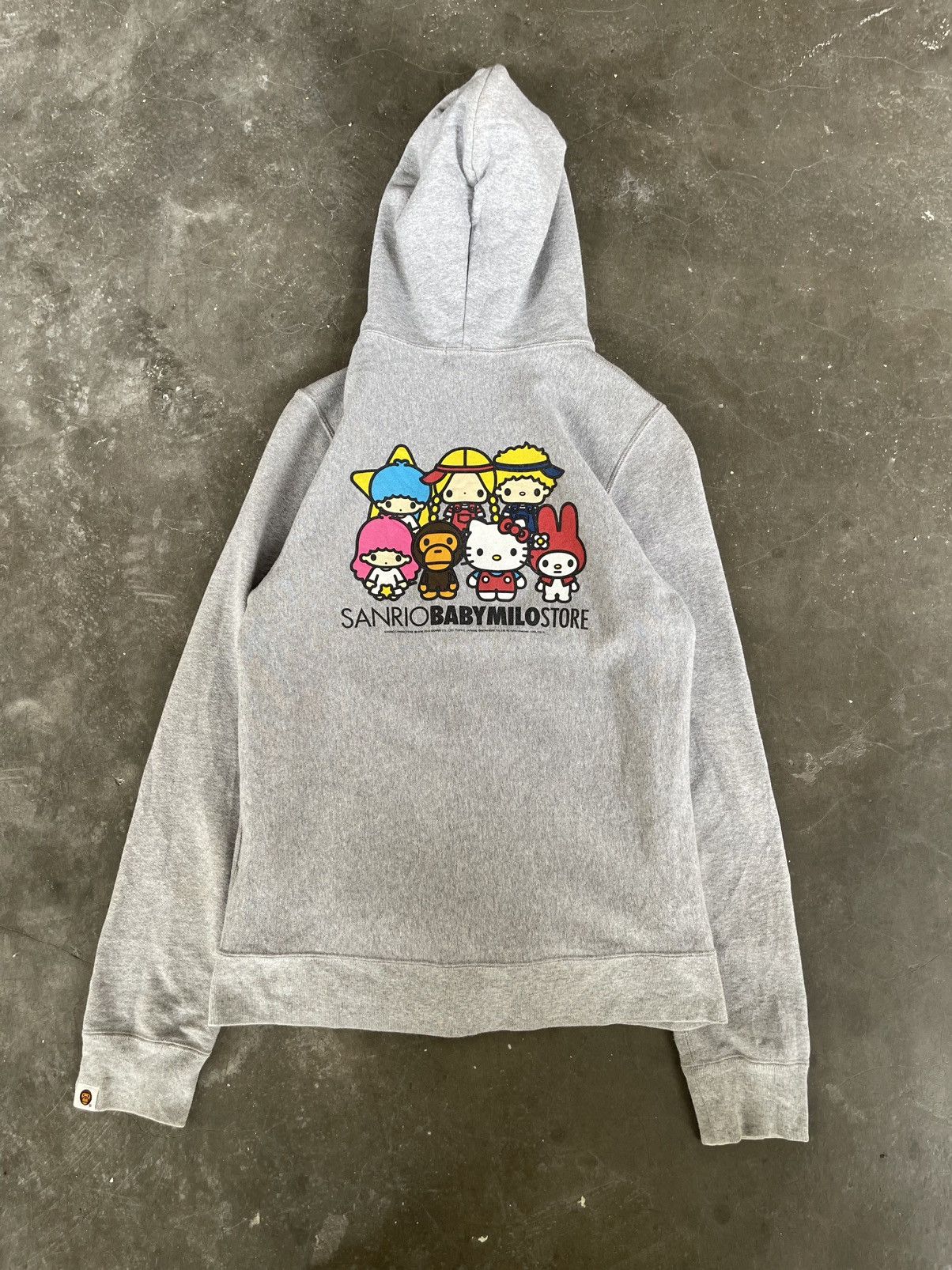 Bape OG 2010 Bape Baby Milo Sanrio Characters Full Zip Hoodie Size S / US 4 / IT 40 - 1 Thumbnail