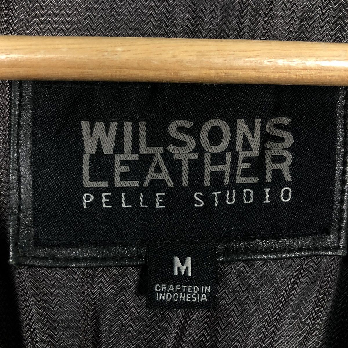 Genuine Leather 🔥90’s Biker Leather Jacket Wilsons Leather Pelle Studio Size US M / EU 48-50 / 2 - 13 Thumbnail