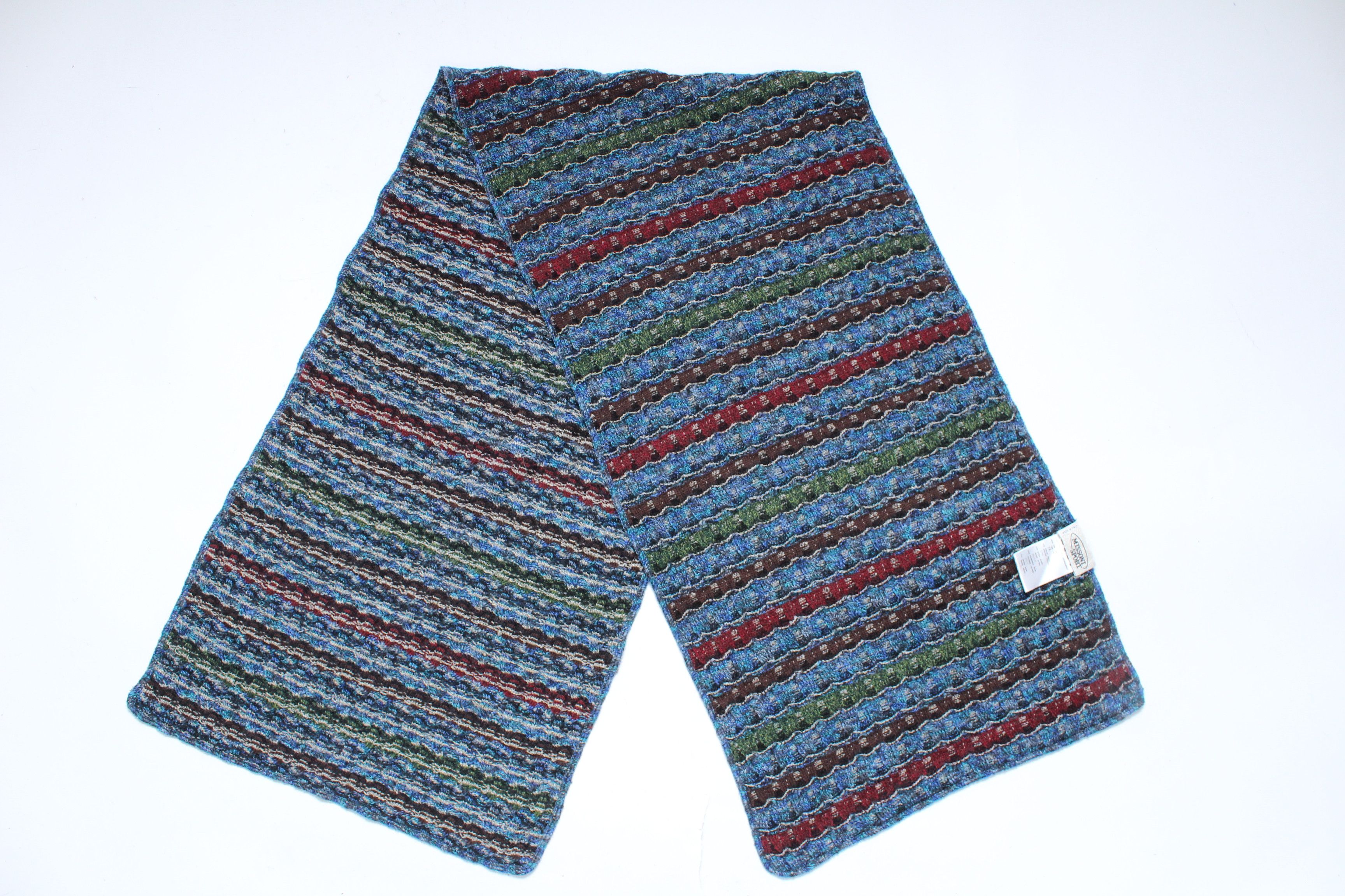 Missoni Missoni Scarf Wool Alpaca Made In Italy Hype Rare Vintage Size ONE SIZE - 1 Thumbnail