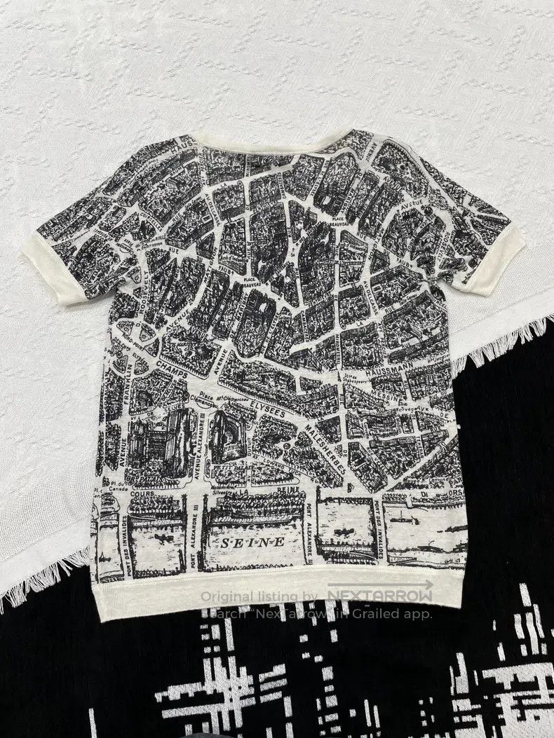 Dior Dior Paris map knitted short sleeves Size XS / US 0-2 / IT 36-38 - 3 Thumbnail
