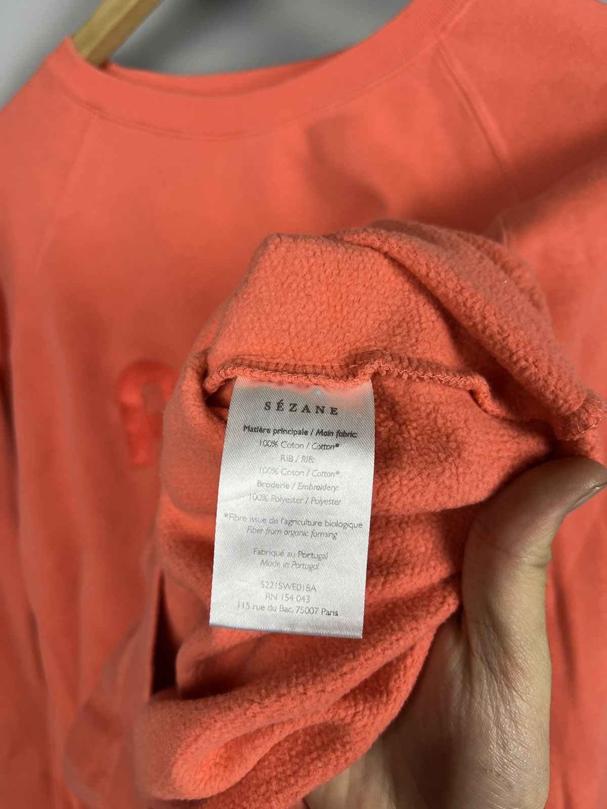 Sezane Sezane amour sweatshirt Size L / US 10 / IT 46 - 9 Thumbnail