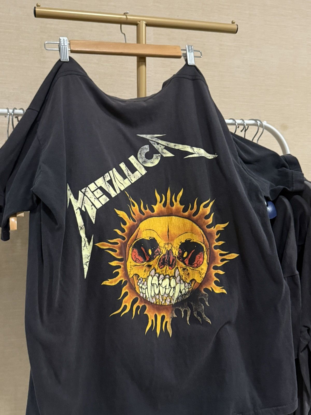 Band Tees Vintage 1990s Metallica Pushead Sun Size US XL / EU 56 / 4 - 19 Thumbnail