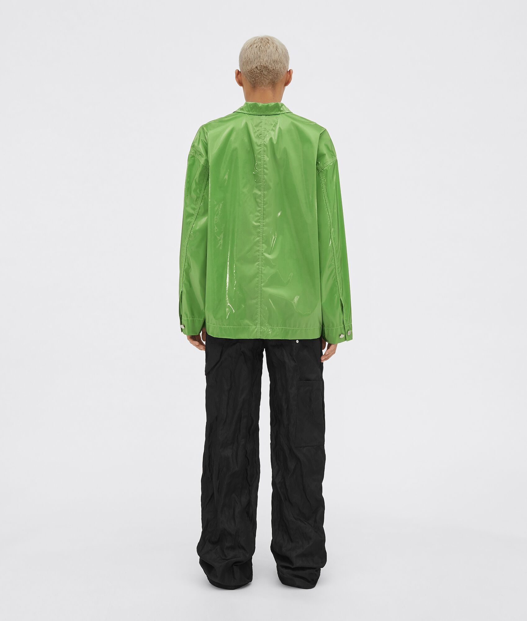 Bottega Veneta o1w1db10325 Jacket in Acid Green Size US M / EU 48-50 / 2 - 3 Thumbnail