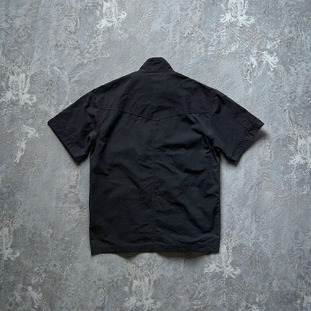 KMRii Thriller Denim Punk Design Graphic Prints Bondage Shirt Size US M / EU 48-50 / 2 - 2 Thumbnail