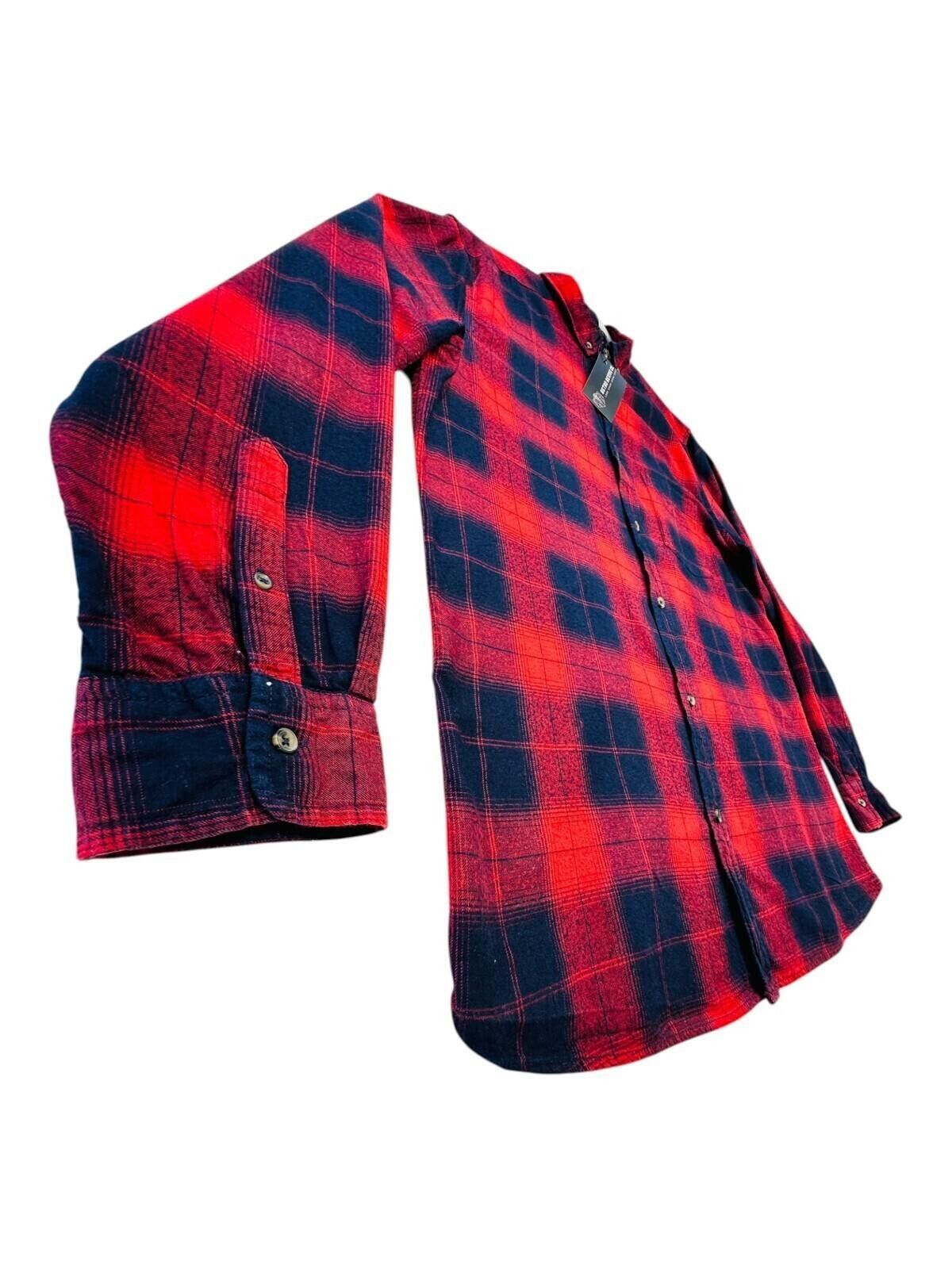 George George Shirt Men's UK Size XL Red Stripe Long Sleeve Size US XL / EU 56 / 4 - 4 Thumbnail