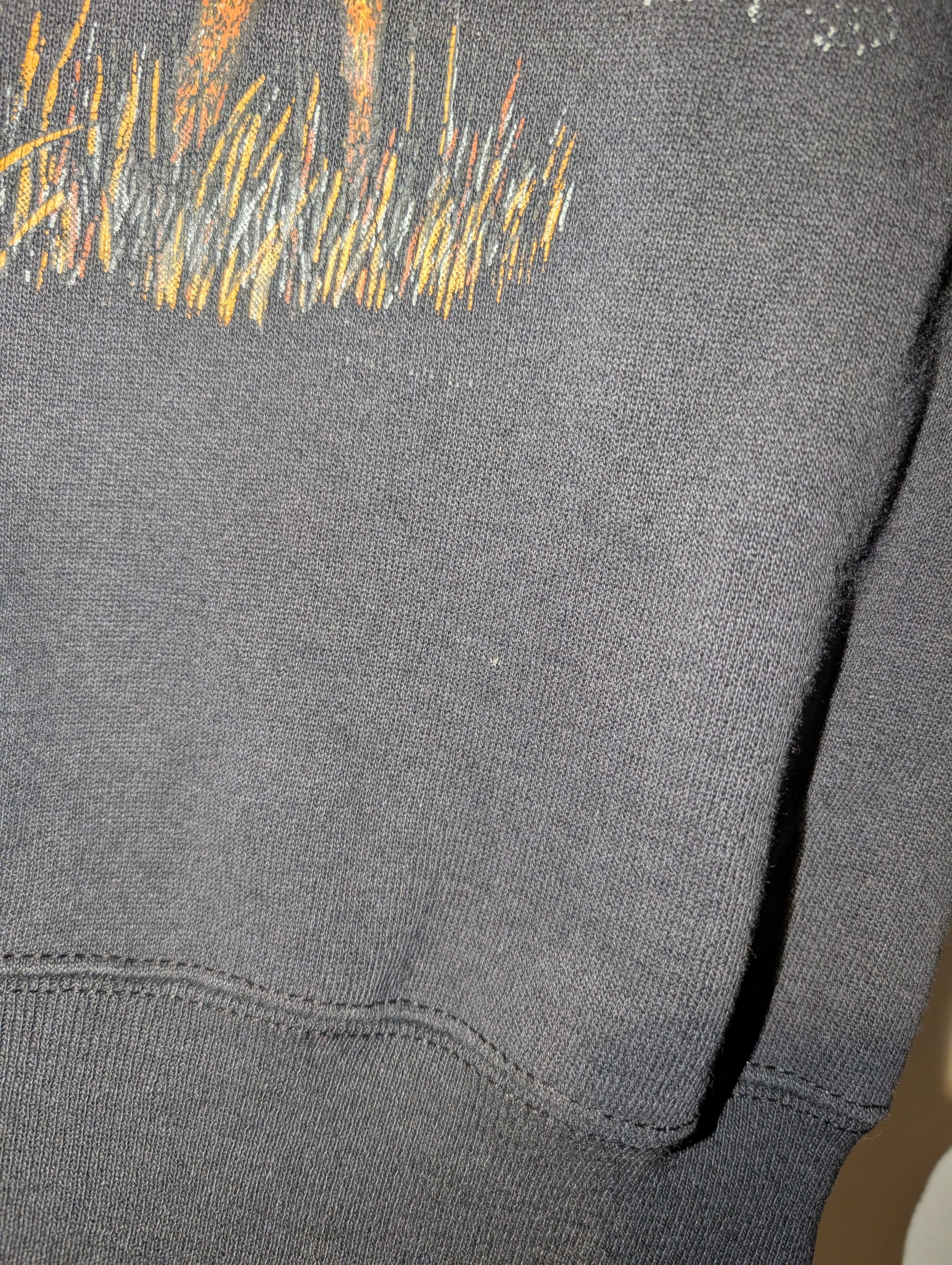 Arts & Science VTG 90s Tultex Deer Sweatshirt Men’s M Boxy Fit Blue Sleeves Size US M / EU 48-50 / 2 - 7 Thumbnail
