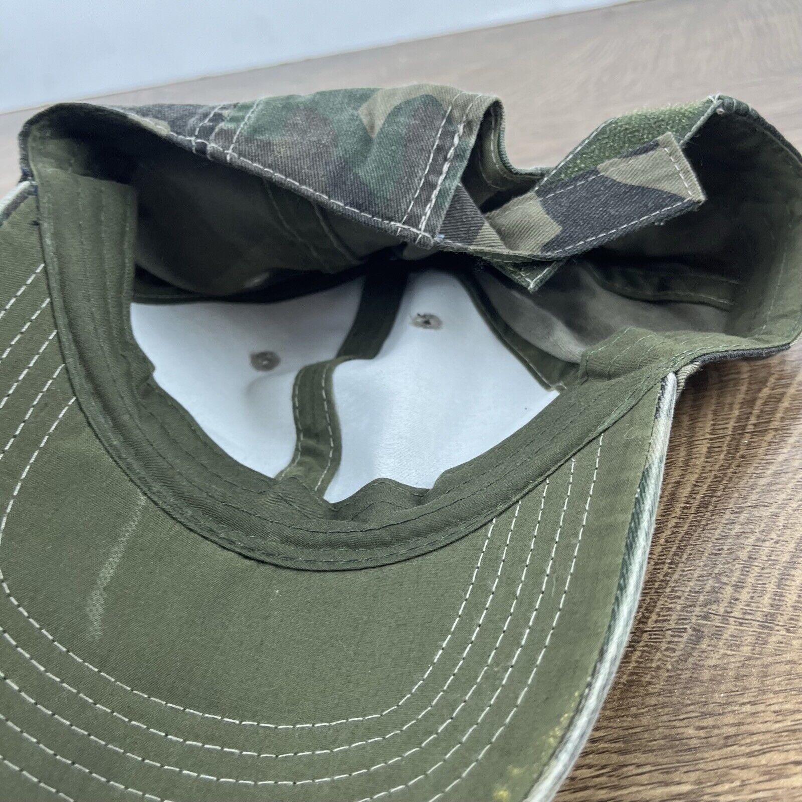 Other Camoflauge Baseball Hat Camo Green Hat Adjustable Hat Camo A Size ONE SIZE - 12 Thumbnail
