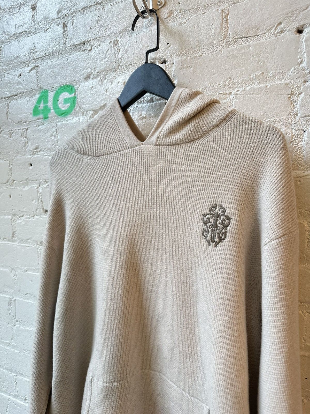 Chrome Hearts CHROME HEARTS THERMAL EMBROIDERED HOODIE Size US L / EU 52-54 / 3 - 2 Thumbnail