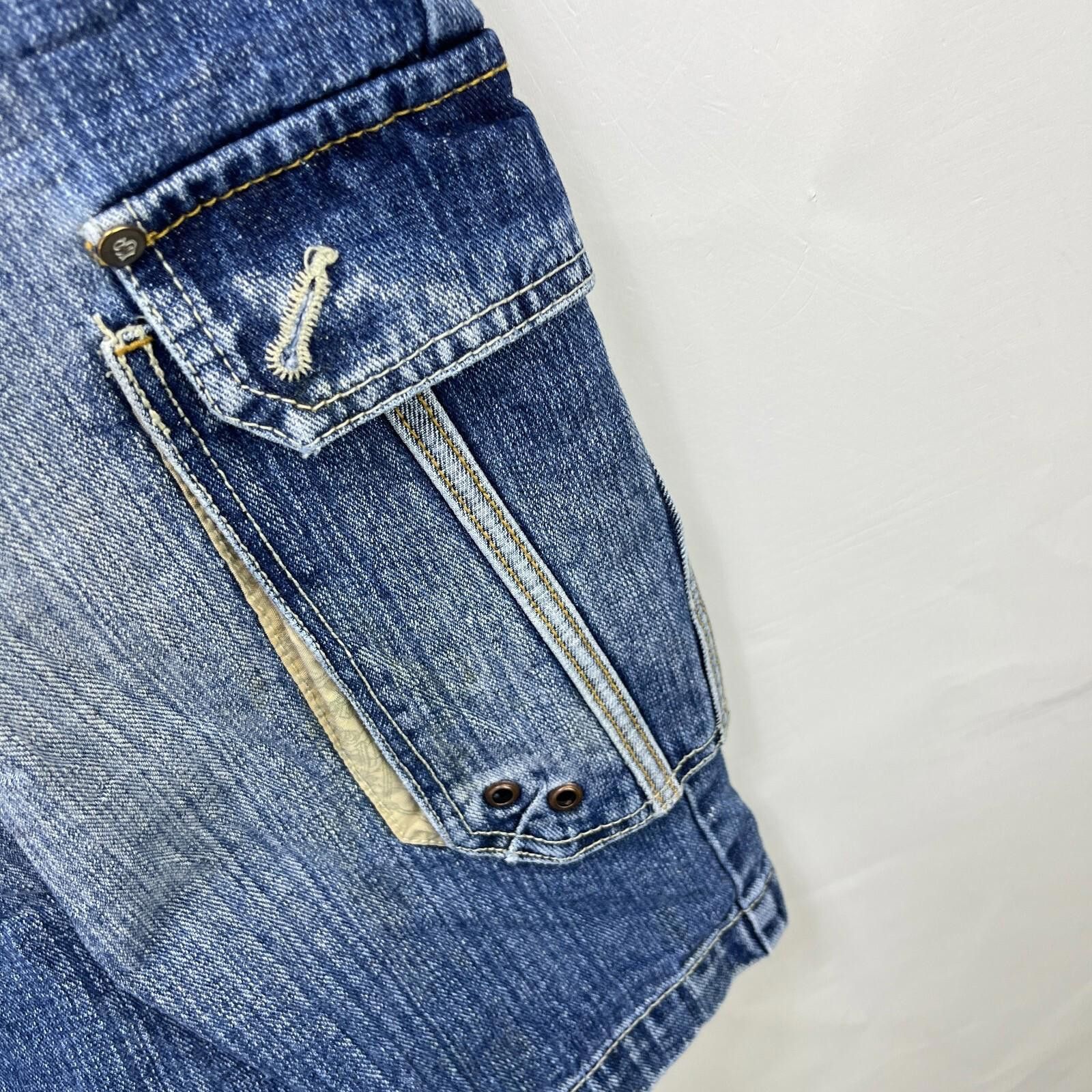 Southpole Vintage Y2K South Pole Jorts Jean Shorts Denim Baggy 38 Size US 38 / EU 54 - 9 Thumbnail