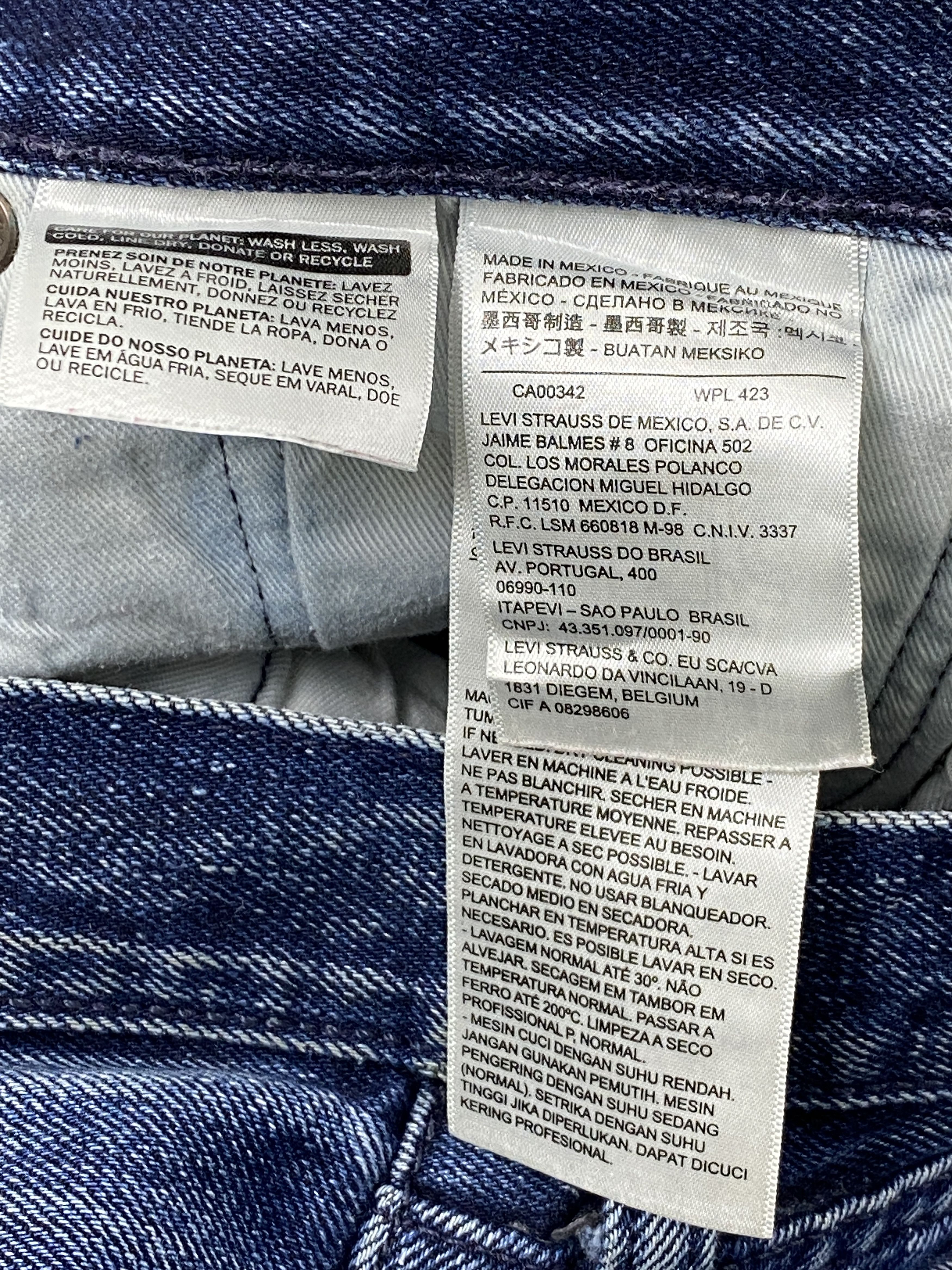 Levi's Vintage Levis 501 Faded Jeans DP2756 Size US 33 - 7 Thumbnail