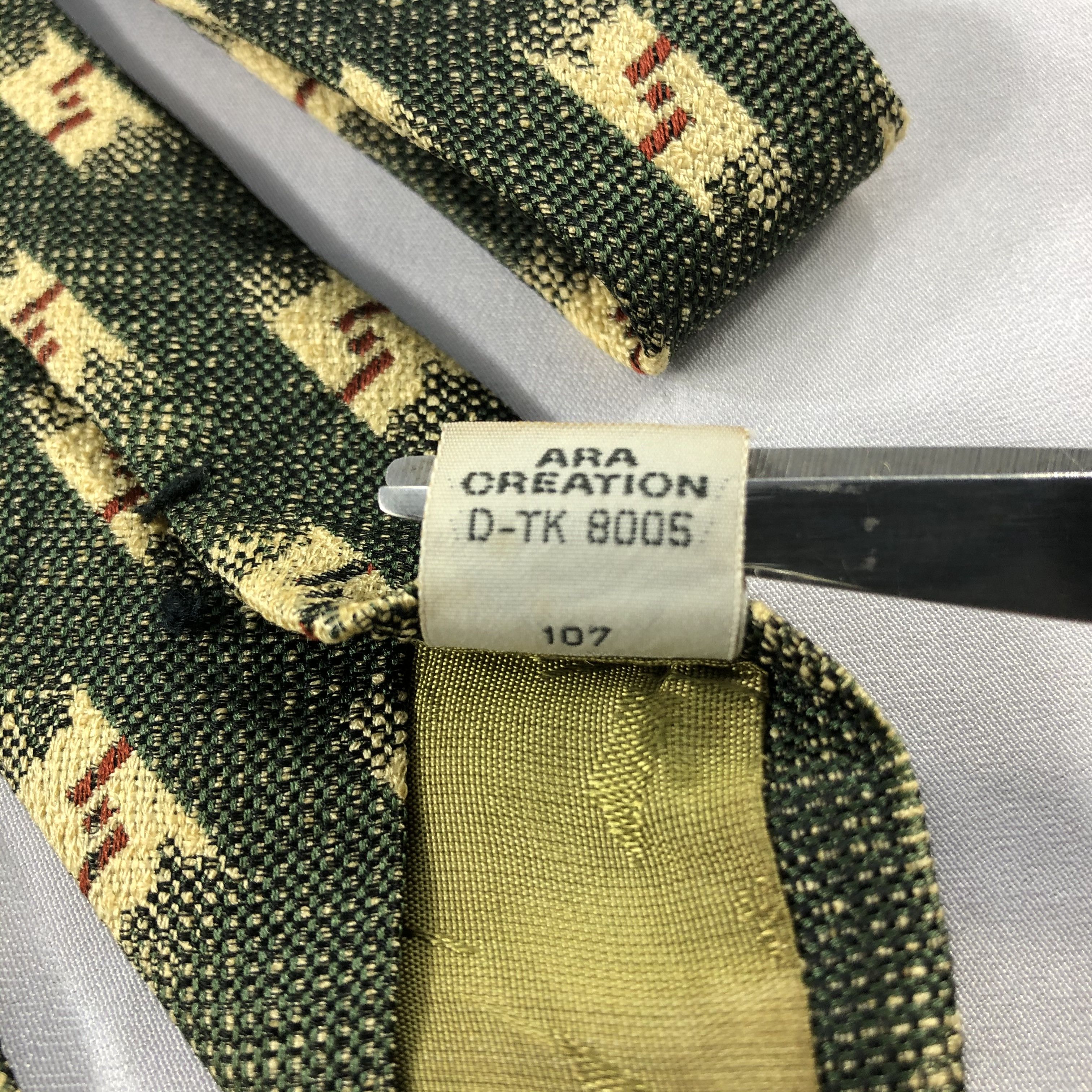 Krizia Uomo × Vintage Krizia Uomo Silk Neck Ties T99 Size ONE SIZE - 6 Thumbnail