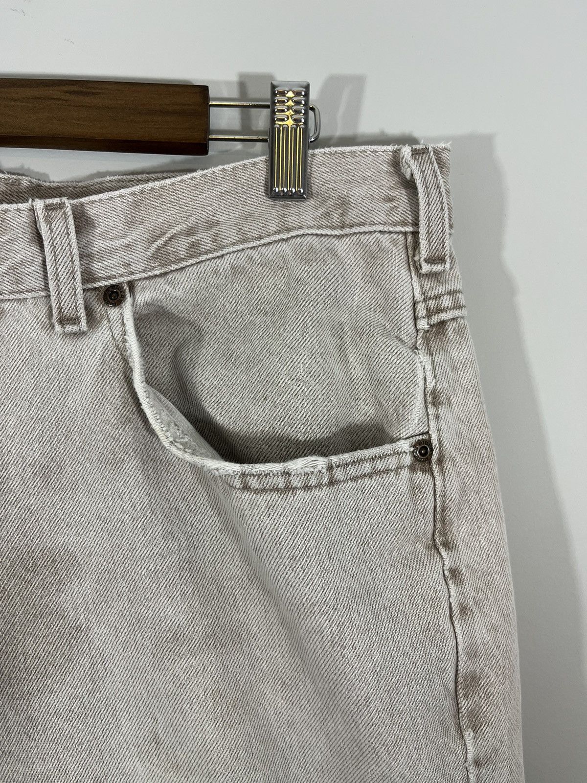 Lee Sun Faded Lee Riders Distressed Jeans Size US 36 / EU 52 - 3 Thumbnail