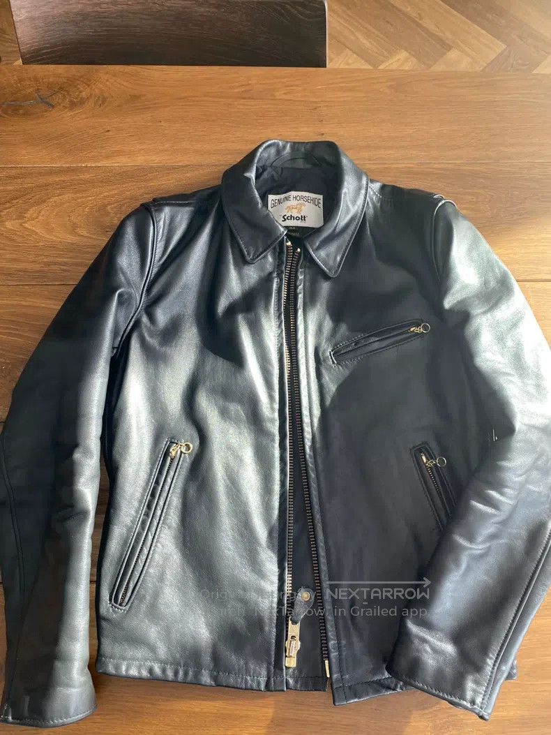 Schott Schott 689H leather jacket Size US M / EU 48-50 / 2 - 1 Thumbnail