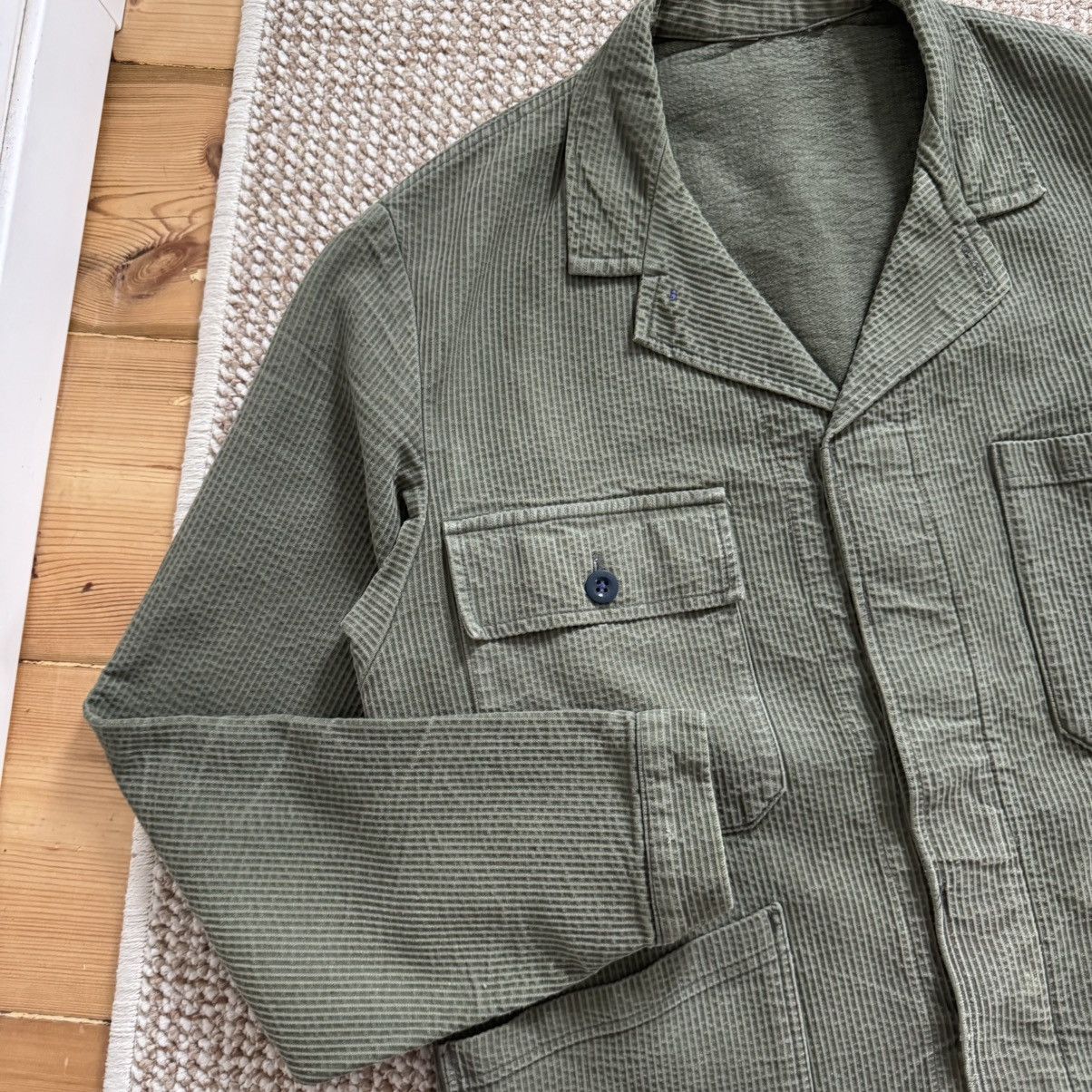 Le Laboureur 80s vintage corduroy sun faded disressed work french jacket Size US M / EU 48-50 / 2 - 3 Thumbnail