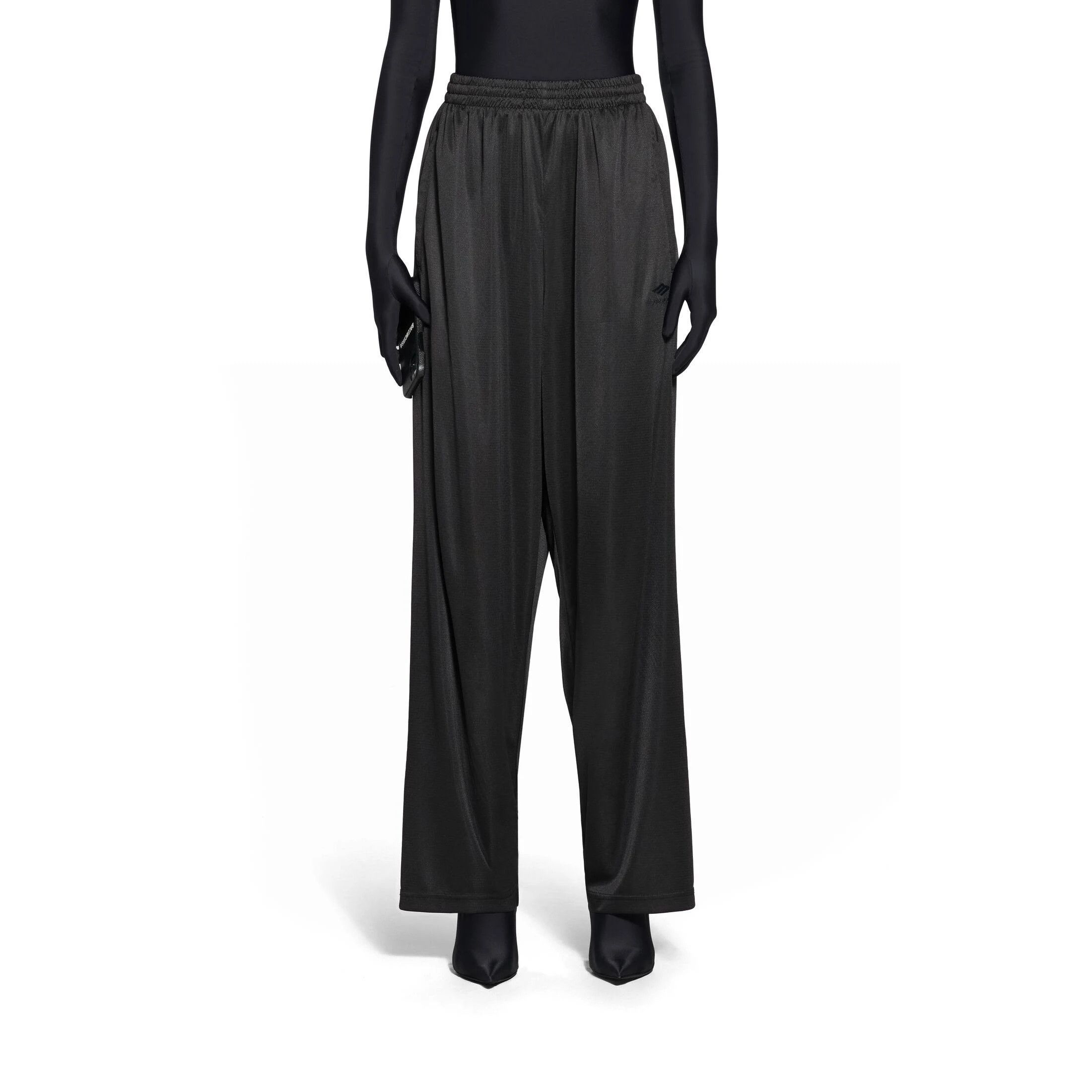 Balenciaga o1mt1gz0524 3B Sports Baggy Sweatpants & Joggers in Black Size US 32 / EU 48 - 3 Thumbnail