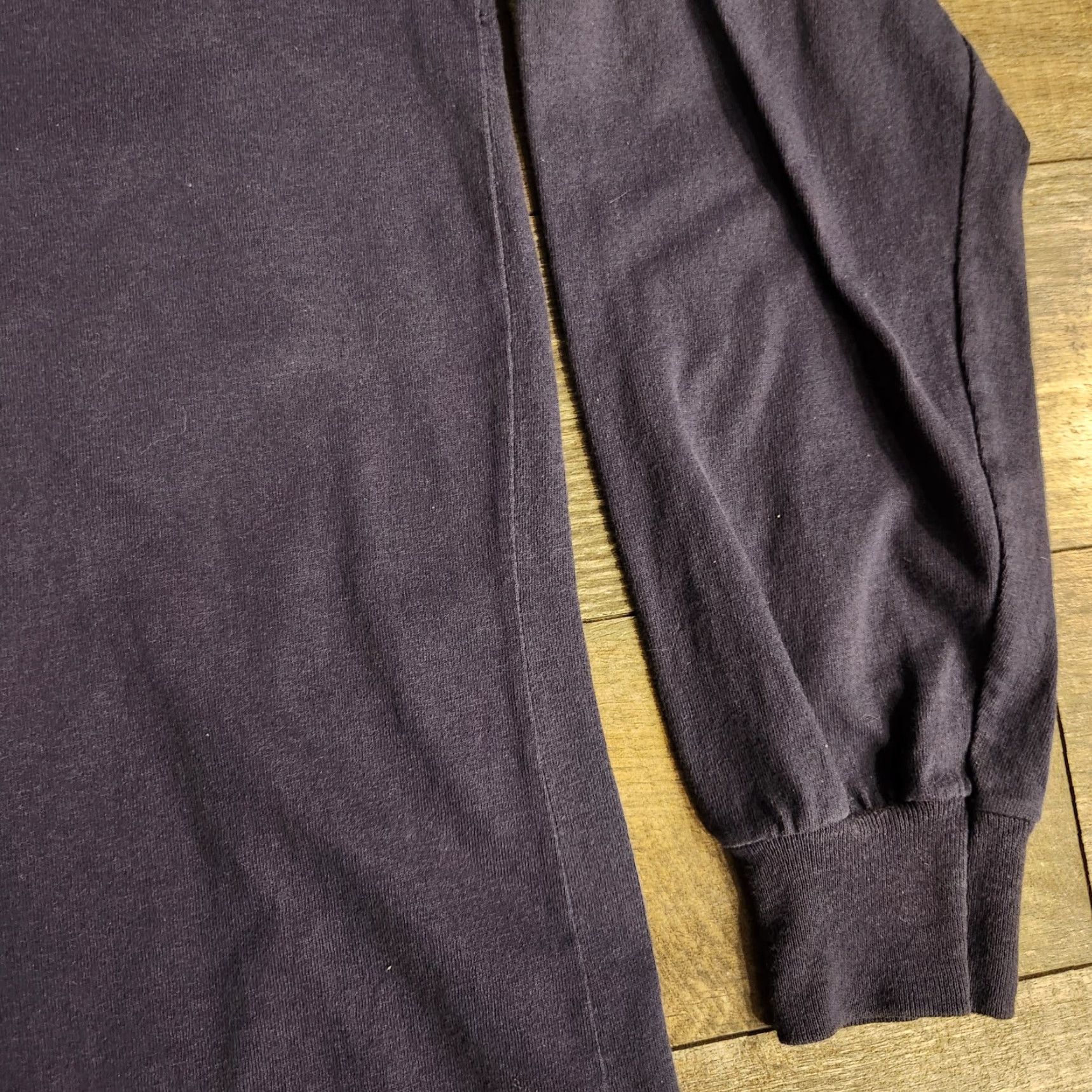 Vintage VINTAGE Mr. J Shop Jacobsons Turtleneck Sweatshirt Mens Large Navy Cotton USA Mens Sweater Pullover 80s KnIT / Navy, Blue, 80s, USA Size US L / EU 52-54 / 3 - 5 Thumbnail