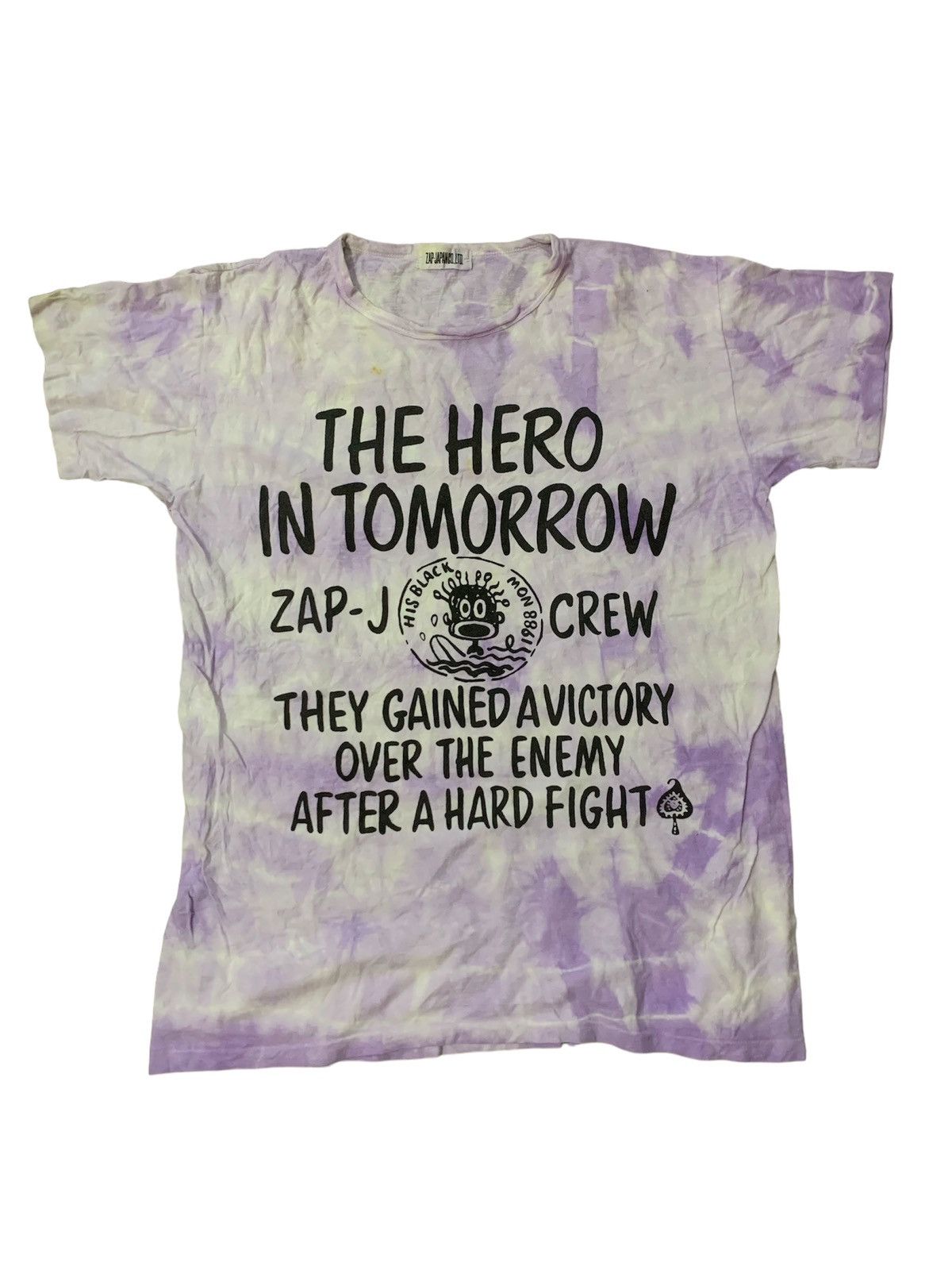 Art Comes First Zap-J Crew The Hero In Tomorrow Tie Dye Tee Size US XL / EU 56 / 4 - 1 Thumbnail