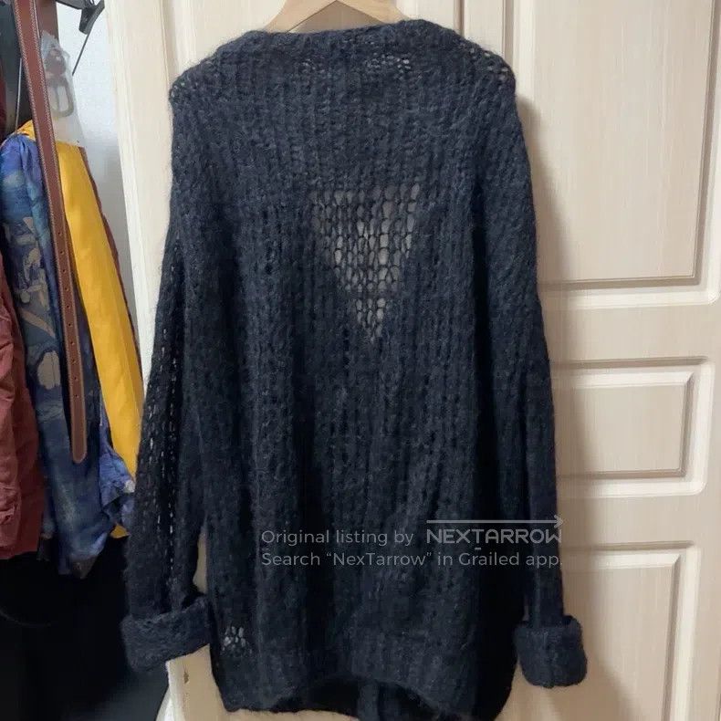 Acne Studios Acne Studios Black long sweater cardigan Size S / US 4 / IT 40 - 5 Thumbnail
