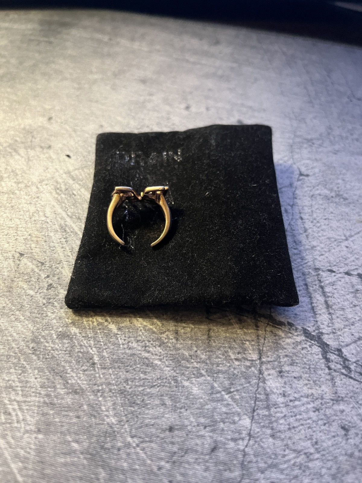 Drain Gang Drain Gang Rose Gold Never Ring Size ONE SIZE - 3 Thumbnail