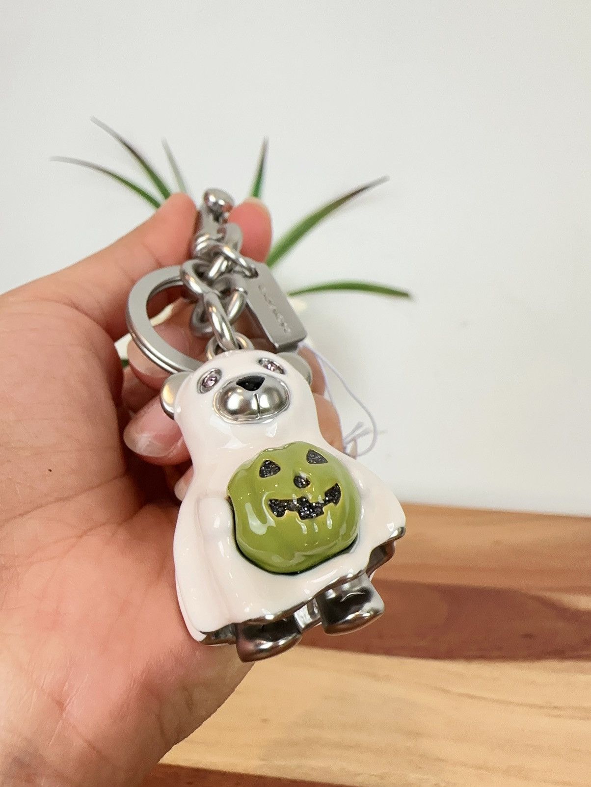Coach NWT Coach Halloween Ghost Bear Bag Charm Size ONE SIZE - 4 Thumbnail