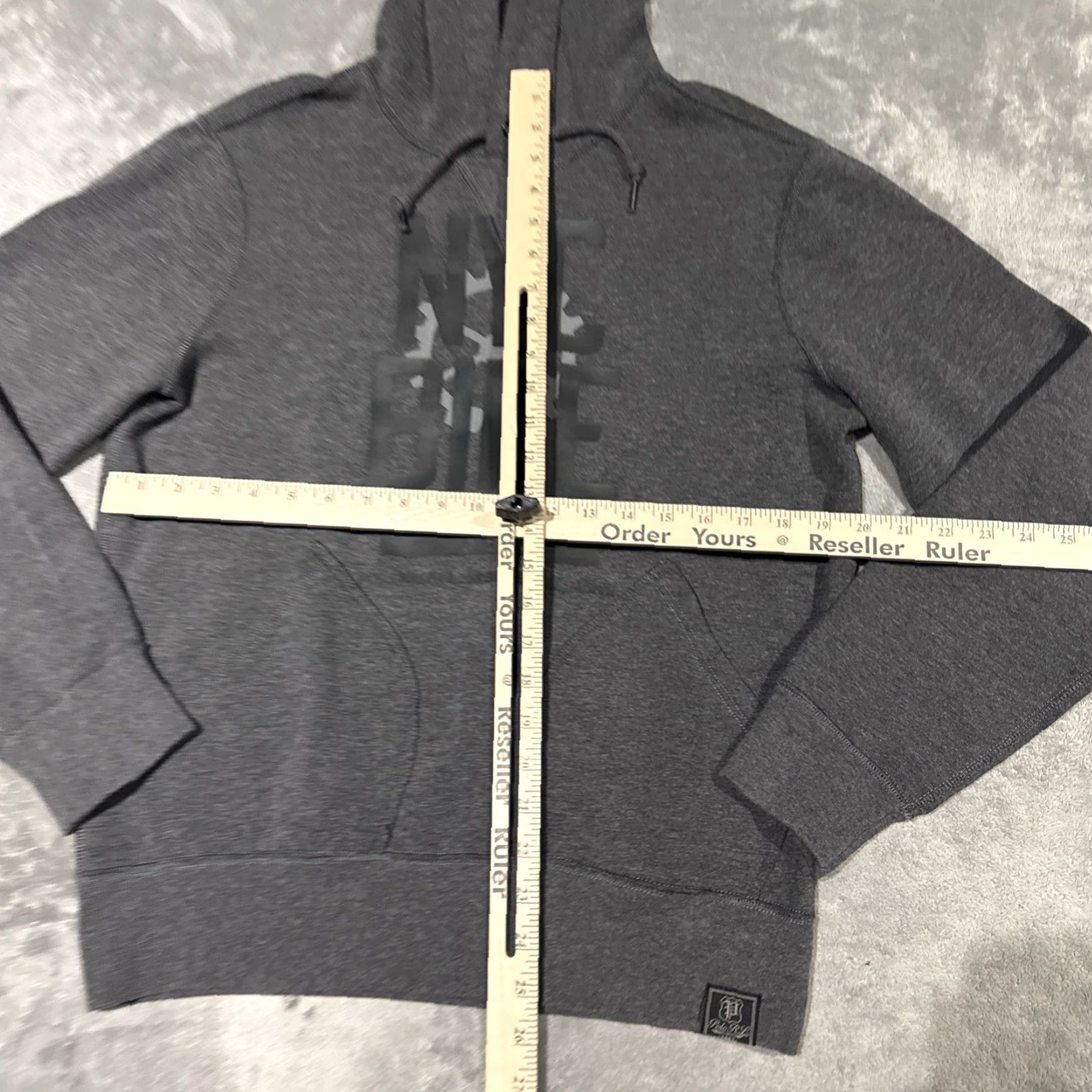 Ralph Lauren VINTAGE Polo Ralph Lauren Hoodie Mens M NYC Bike Heavy Old Money Preppy Pockets Charcoal Size US M / EU 48-50 / 2 - 5 Thumbnail