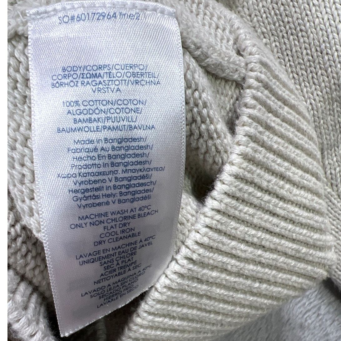 Chaps Streetstyle XL Light Gray Heavy Cotton Crewneck Sweater Size US XL / EU 56 / 4 - 5 Thumbnail