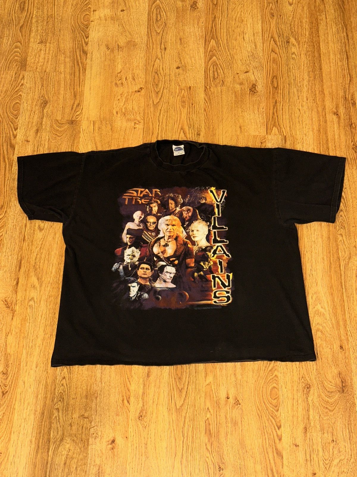 Other Vtg Y2K Star Trek Villains Black Graphic Tee Men’s 2XL Size US XXL / EU 58 / 5 - 6 Thumbnail