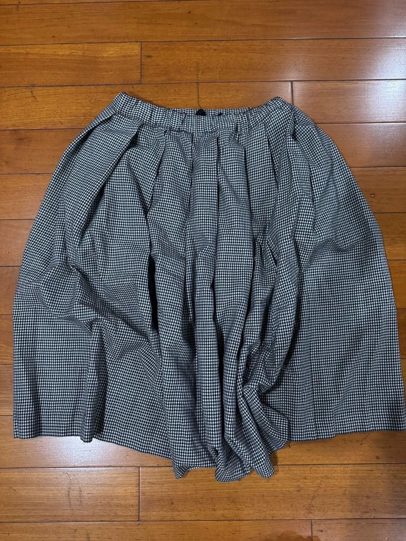 Comme des Garcons Comme Des Garcons size S Houndstooth skirt Size 23" - 3 Thumbnail