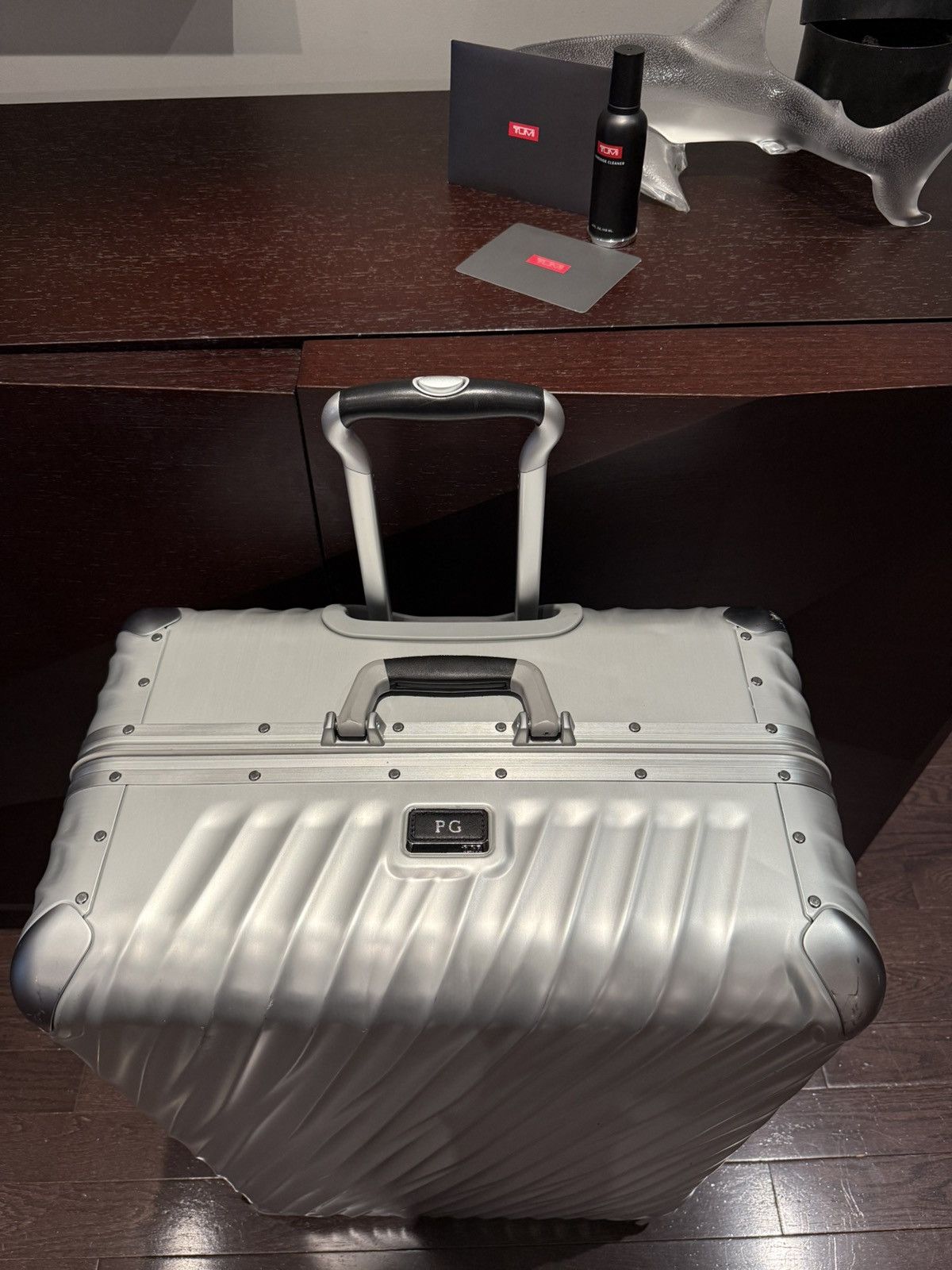 Tumi TUMI Extended Trip Packing Case Silver Aluminum 31” Luggage Size ONE SIZE - 8 Thumbnail