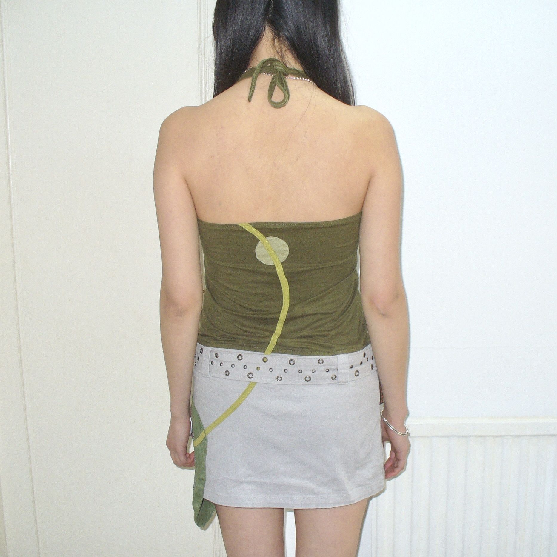 Other 00/10s futuristic playful halter neck mini dress Size XS / US 0-2 / IT 36-38 - 2 Thumbnail