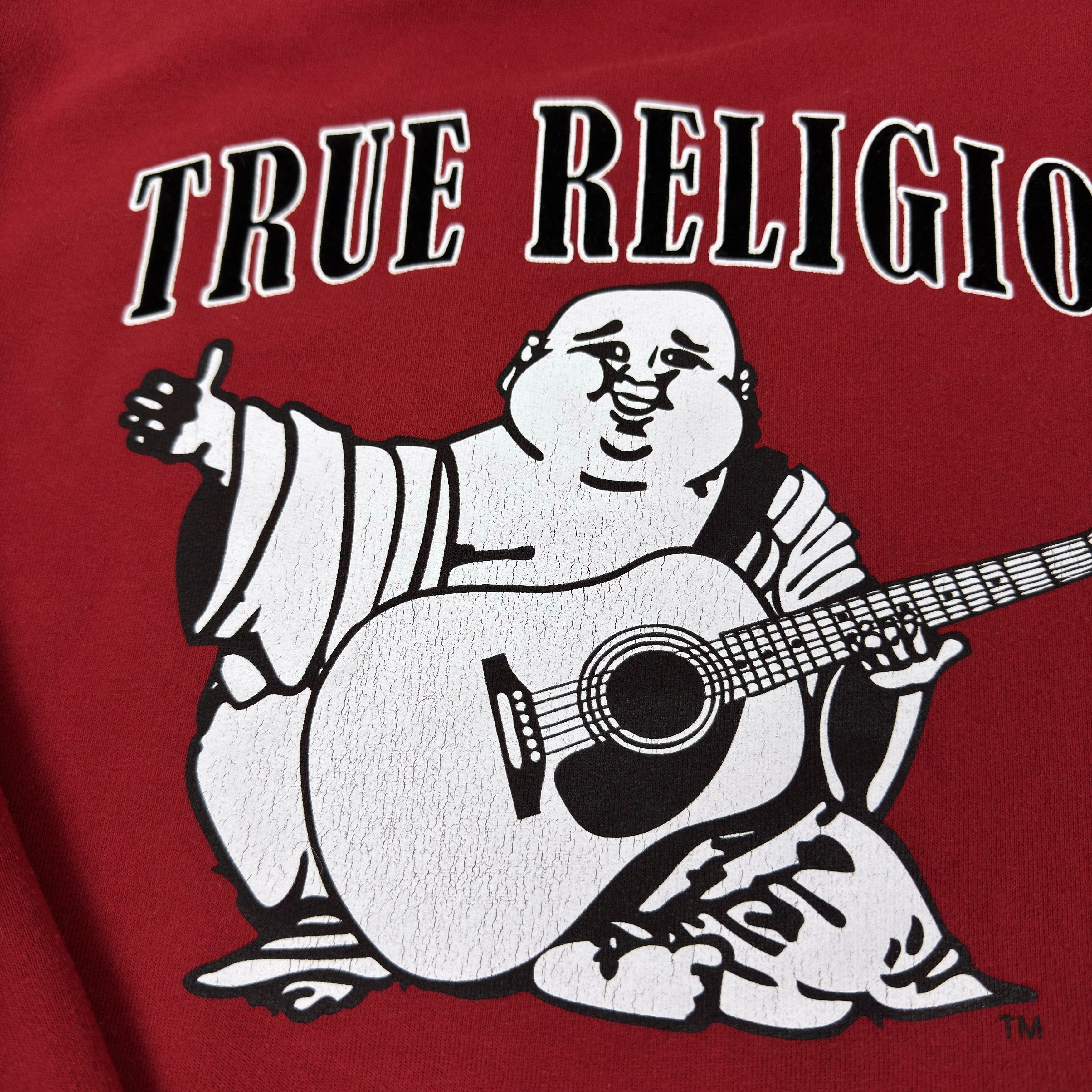 True Religion True Religion Red Buddha Boxy Sweatshirt Medium Size M / US 6-8 / IT 42-44 - 3 Thumbnail