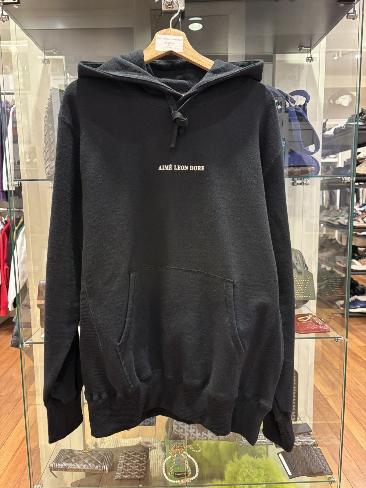 Aime Leon Dore Aime Leon Dore Hoodie - Black Size US XL / EU 56 / 4 - 1 Thumbnail