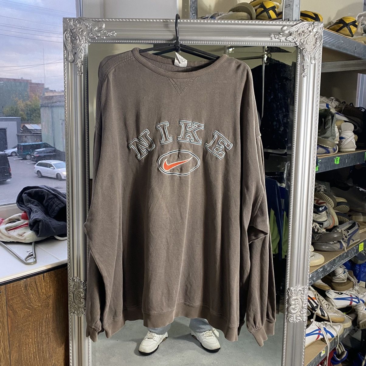 Nike Vintage 90s Nike Sweatshirt Size US XL / EU 56 / 4 - 1 Thumbnail